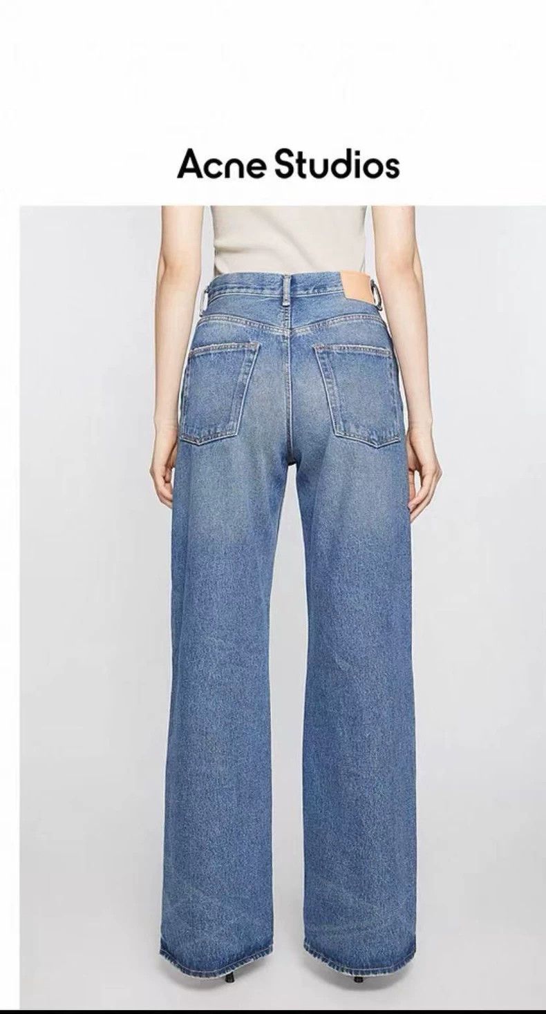 Acne Studios Acne Studios size:26 Retro faded high-waisted wide-leg jea Size 26" / US 2 / IT 38 - 3 Thumbnail