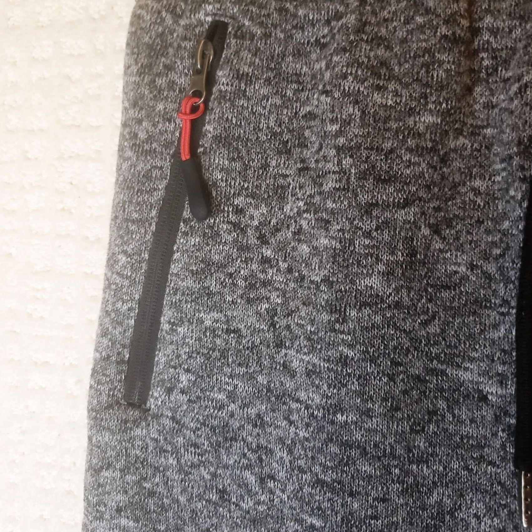 Vintage Logan and Martin Sport NYC Men's Gray M Joggers Knit Fleece Size US 31 - 7 Thumbnail