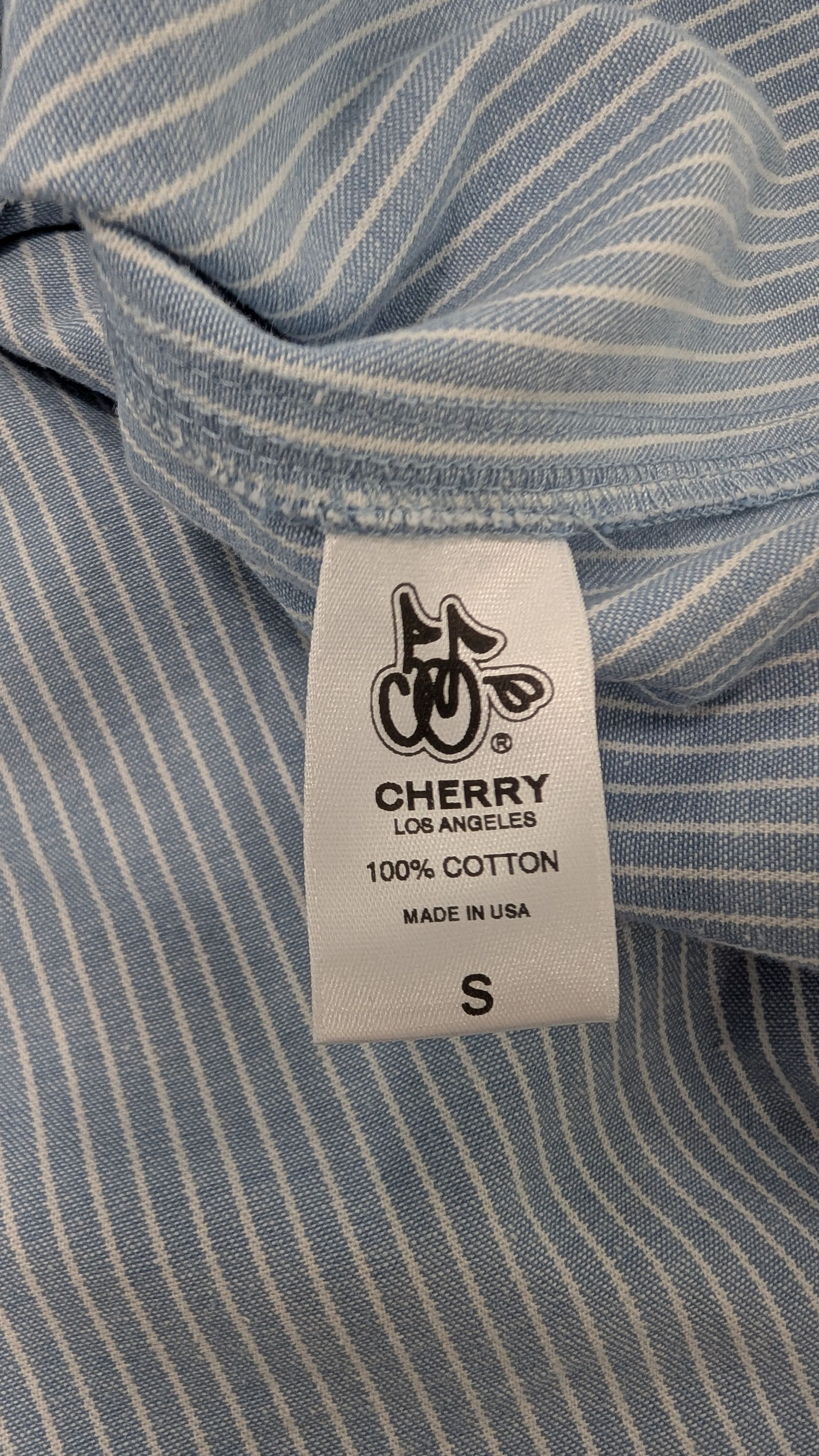 Cherry LA Cherry LA Mismatch Striped Western Pearlsnap Shirt Size US S / EU 44-46 / 1 - 6 Thumbnail