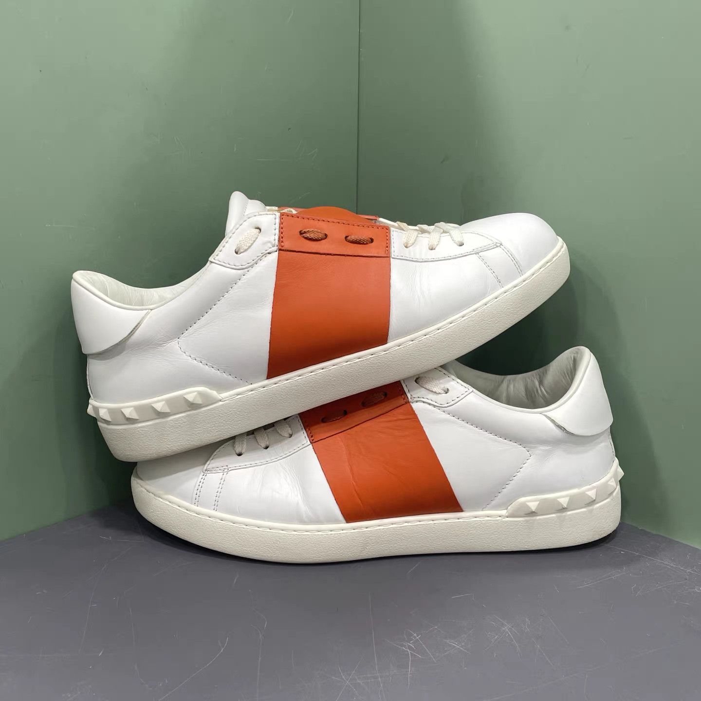 Valentino Valentino Open Rockstud Sneakers K15 Size US 10.5 / EU 43-44 - 5 Thumbnail