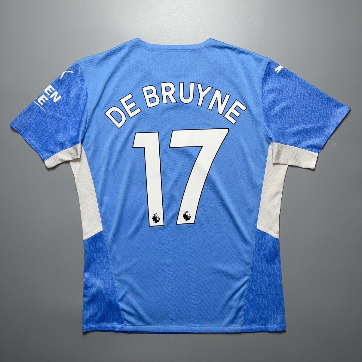 Puma MAN CITY PUMA 2021/2022 PLAYER ISSUE JERSEY #17 DE BRUYNE Size US L / EU 52-54 / 3 - 1 Thumbnail