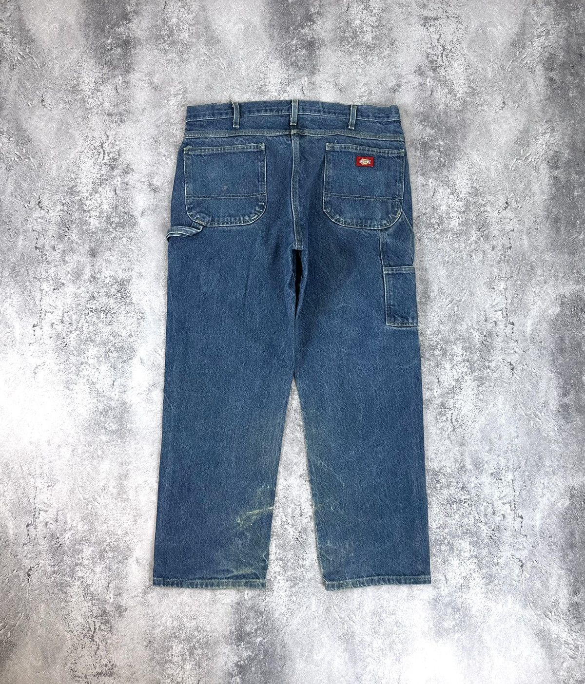 Dickies Vintage Dickies USA Cargo Denim Carpenter Hype Work Pants Size US 38 / EU 54 - 1 Thumbnail