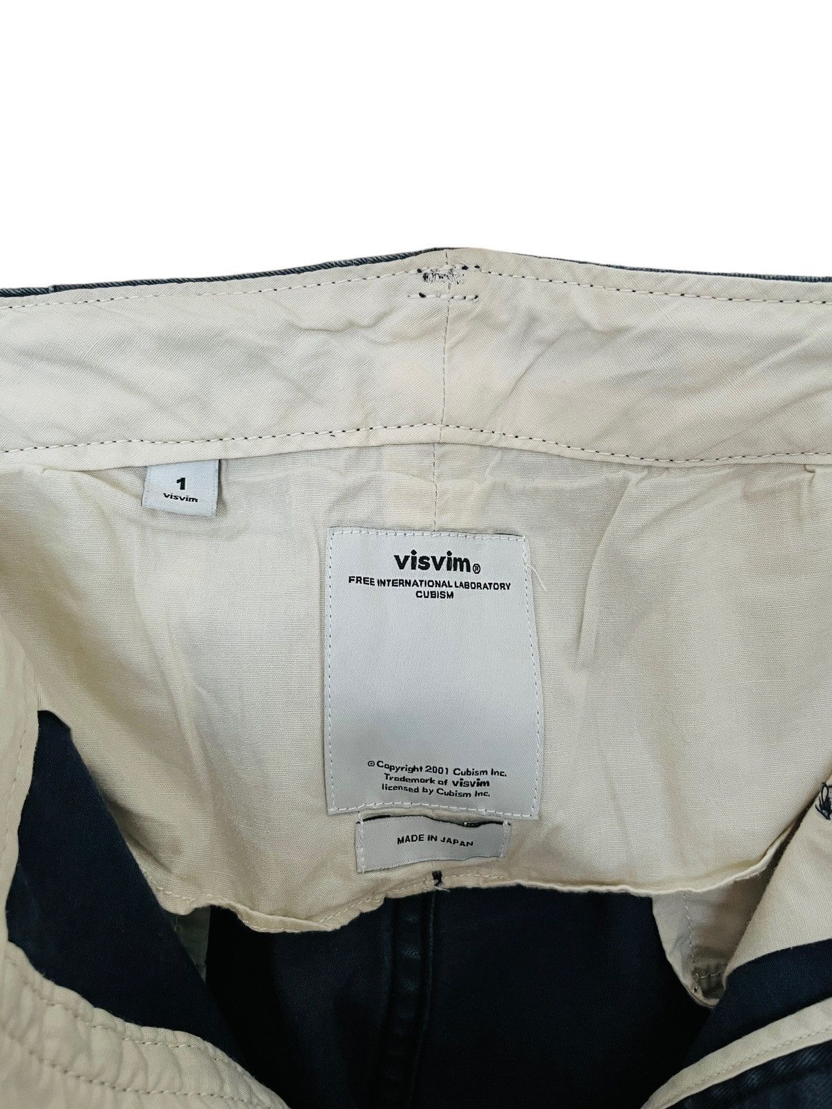 Designer × Vintage × Visvim Vintage Brand Visvim Buckle Back USN Pants 2000s Size US 31 - 7 Thumbnail