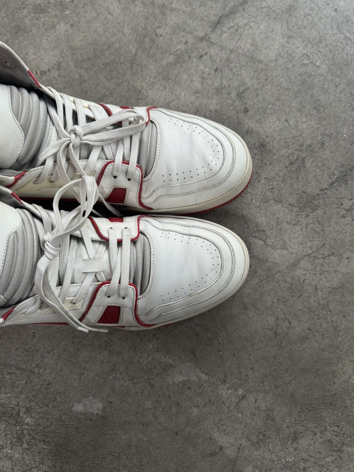 Louis Vuitton Louis Vuitton Virgil Abloh Trainers High Top Sz 11 us Size US 11 / EU 44 - 2 Thumbnail