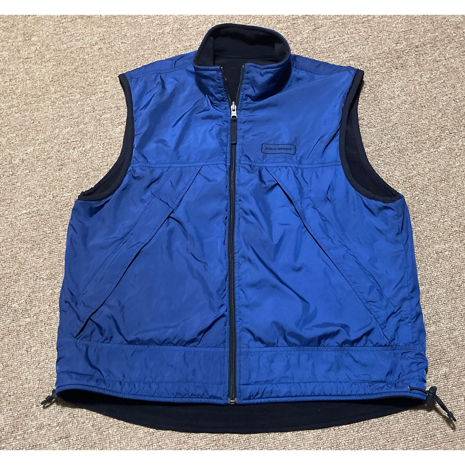 Polo Ralph Lauren Vintage 90s Large Polo Sport Ralph Lauren Reversible Full Zi Size US L / EU 52-54 / 3 - 3 Thumbnail