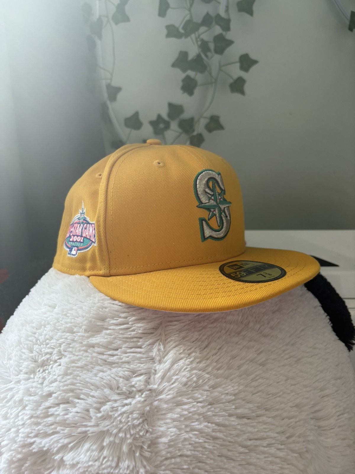 New Era Vintage pink lemonade Seattle Mariners Fitted Size ONE SIZE - 1 Thumbnail