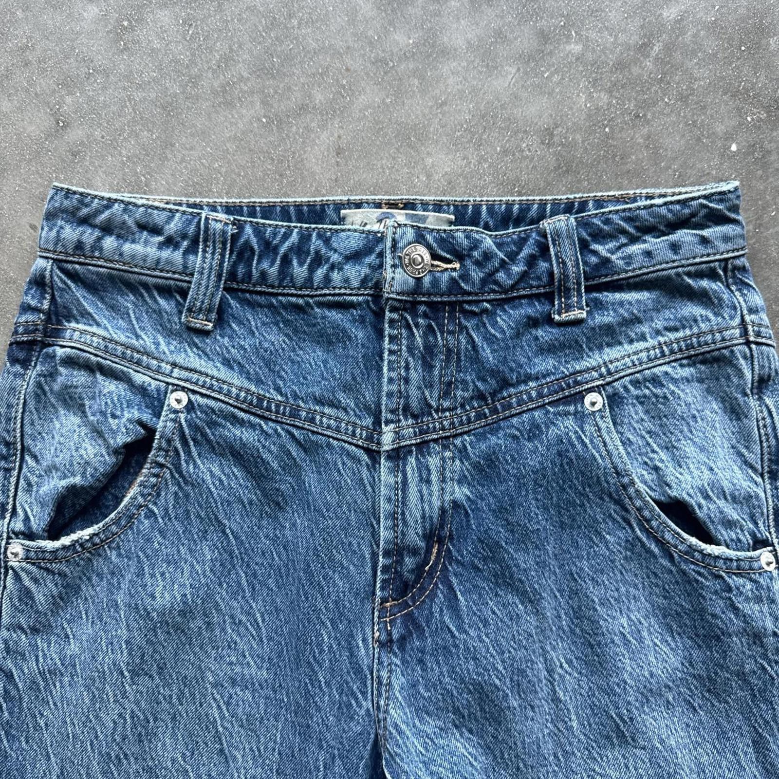 Other Light Wash Flare Relaxed Fit Denim Jeans Size 27" / US 4 / IT 40 - 3 Thumbnail