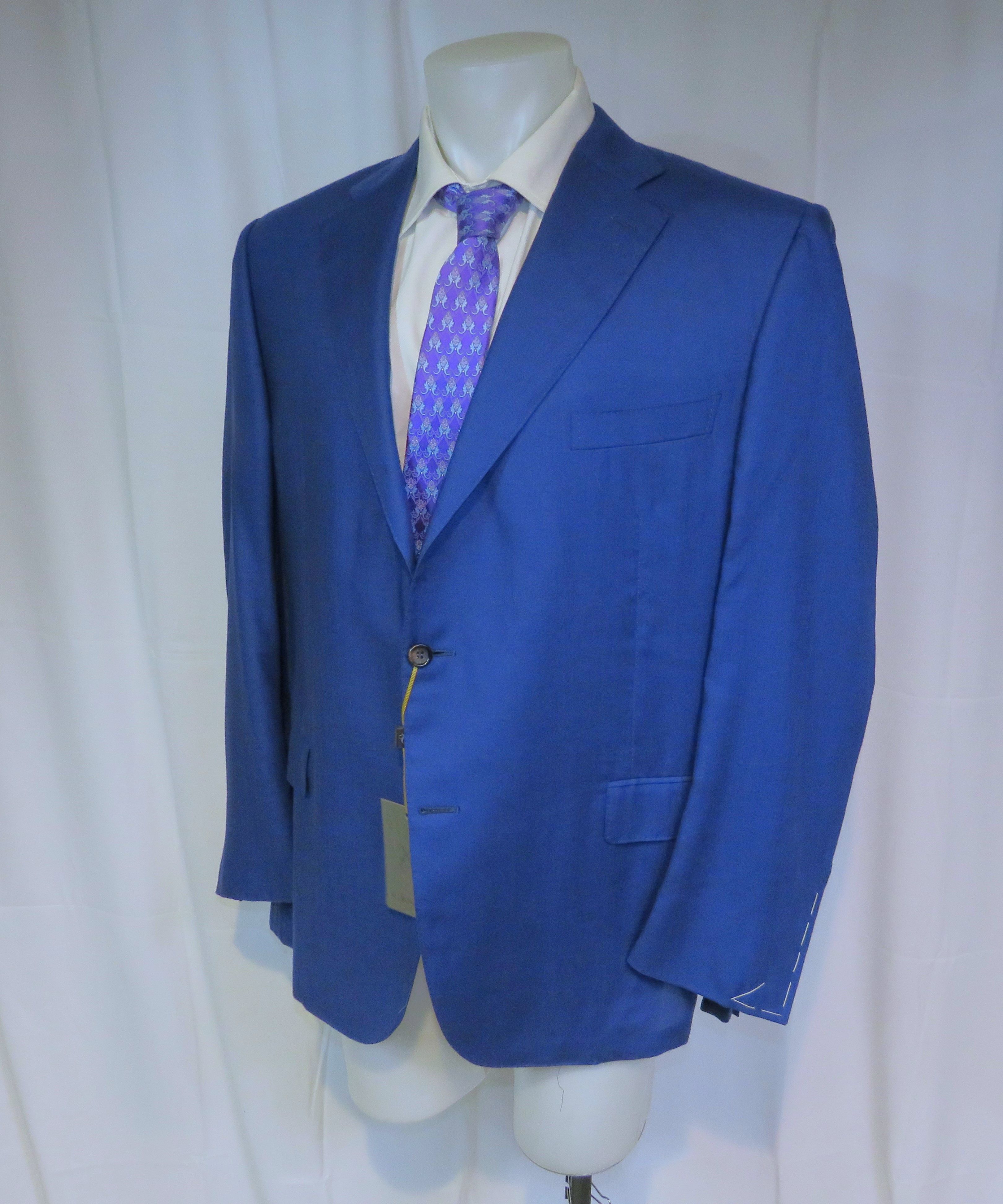 Canali 1934 Exclusive 100% Cashmere Two Button Blazer 54R NWT $3250 Size 54R - 7 Thumbnail