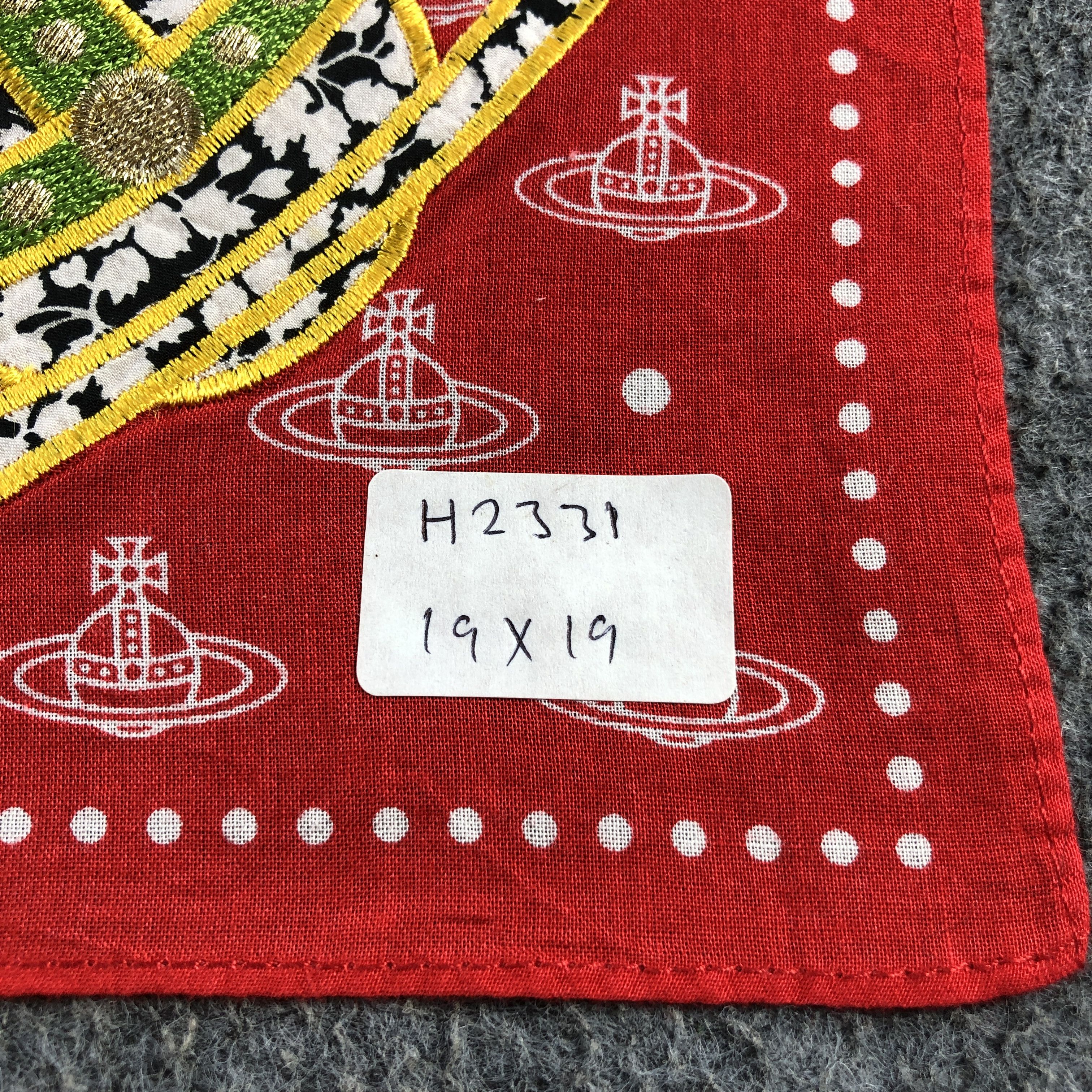 Seditionaries Vivienne Westwood Handkerchief Neckerchief Bandana H2331 Size ONE SIZE - 6 Thumbnail