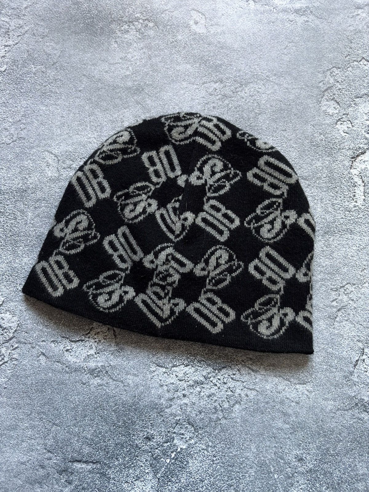 Dirk Bikkembergs Vintage Dirk Bikkembergs Sport Couture Monogram Beanie Hat Size ONE SIZE - 2 Thumbnail