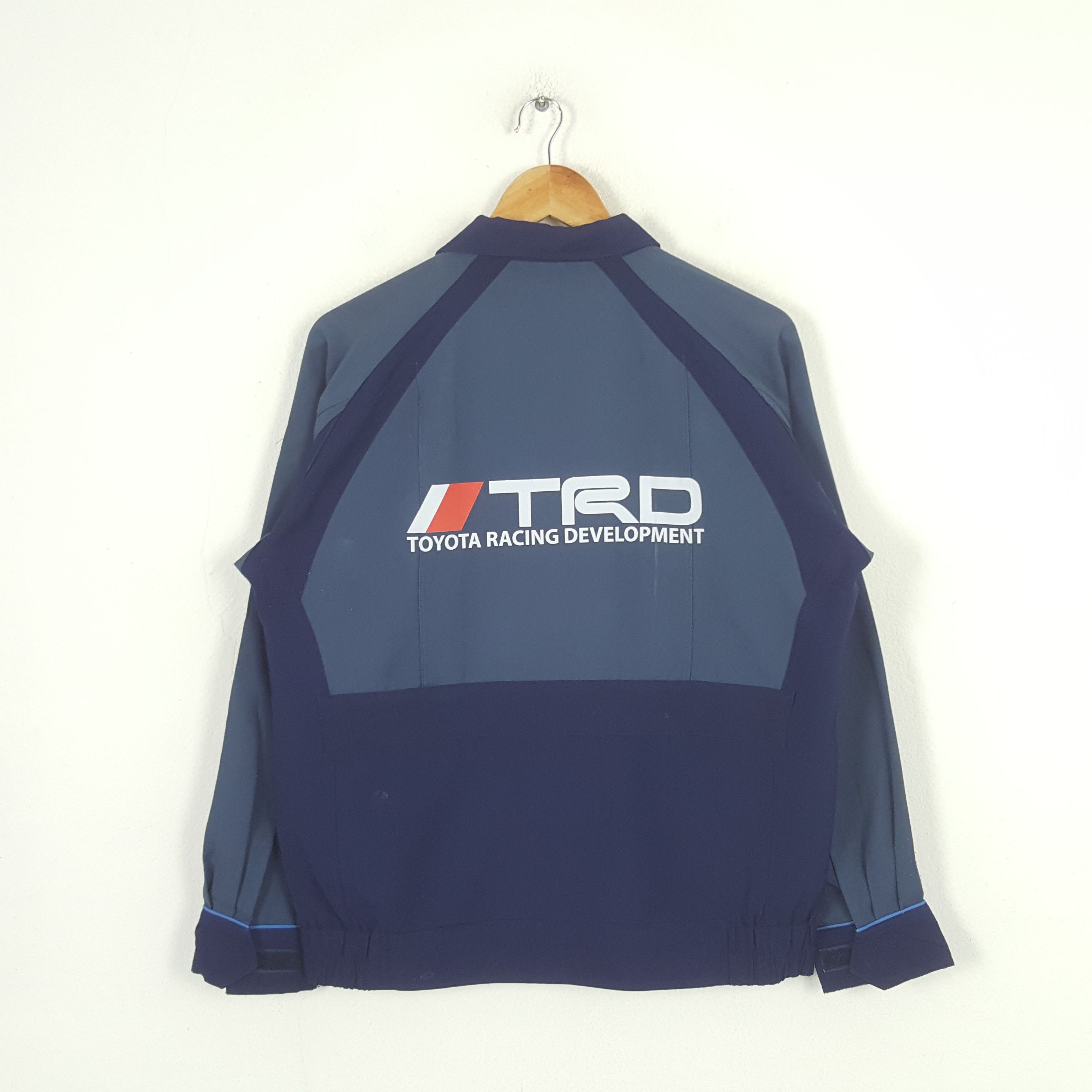 Japanese Brand × Vintage Vintage Toyota Japanese Racing Development TRD Jacket C287N1 Size US M / EU 48-50 / 2 - 1 Thumbnail