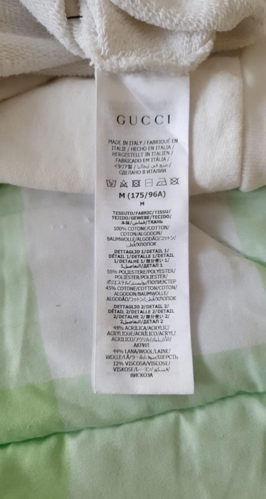 Gucci Gucci banner logo hoodie Size US M / EU 48-50 / 2 - 3 Thumbnail