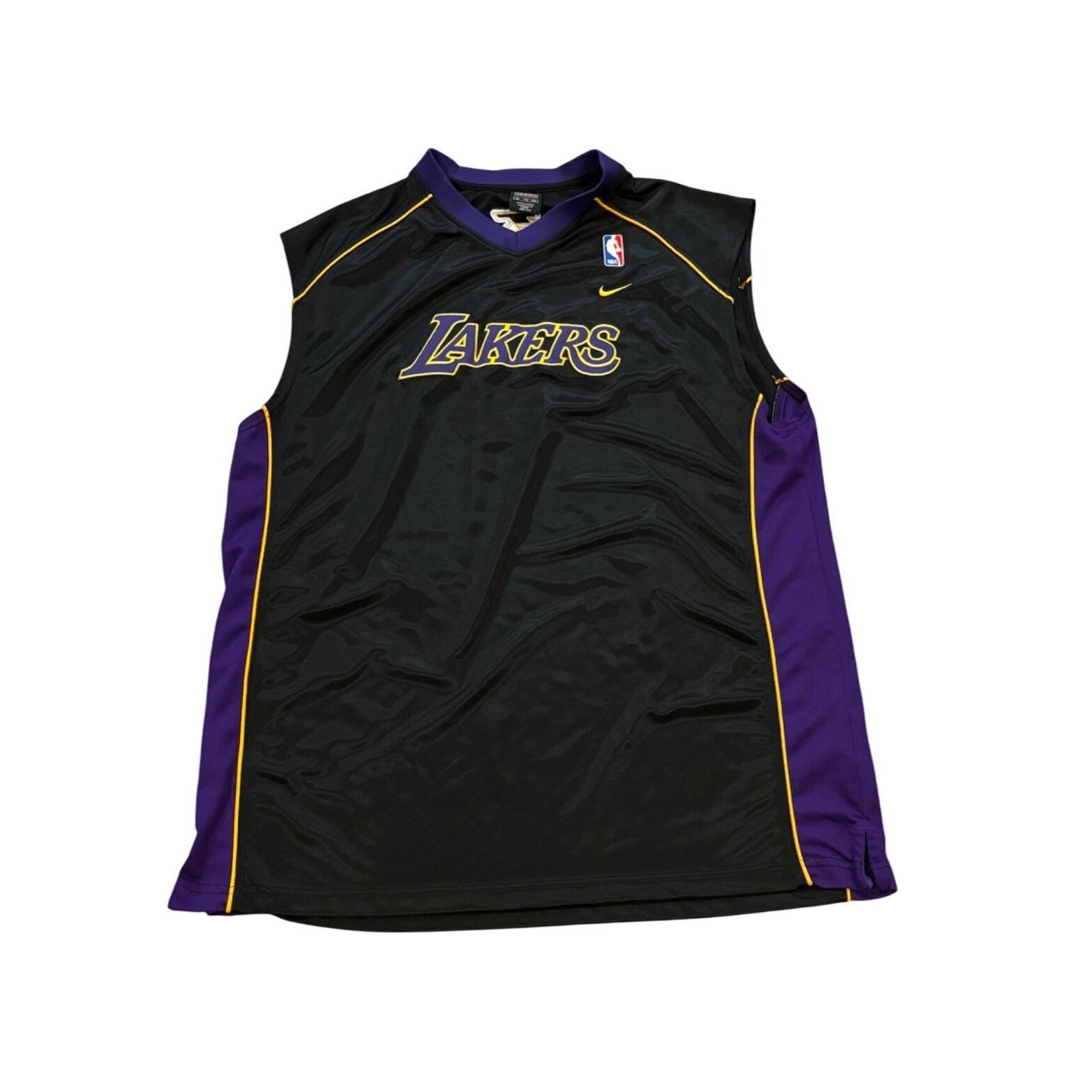 Nike Nike Team Los Angeles Lakers NBA Shooting Warmup Shirt Size US XL / EU 56 / 4 - 1 Thumbnail