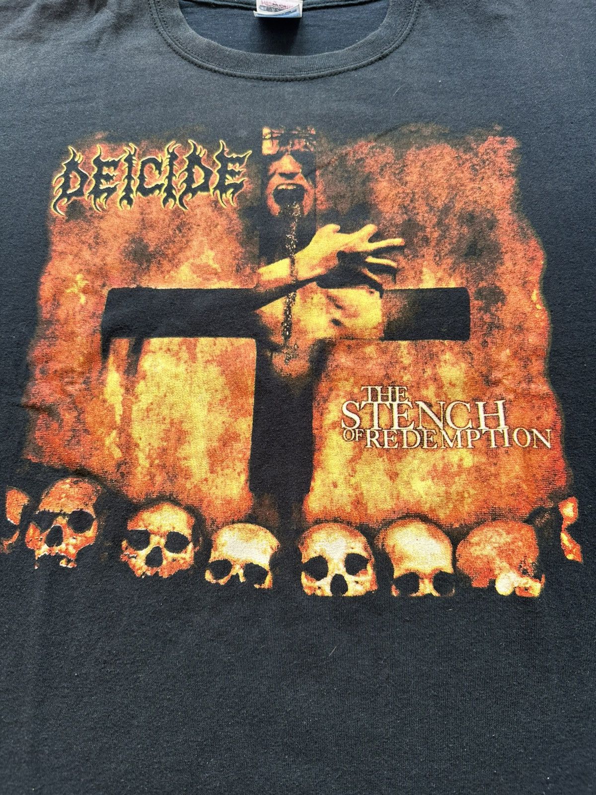 Band Tees deicide - the stench of redemption vintage 2006 t-shirt Size US XL / EU 56 / 4 - 2 Thumbnail