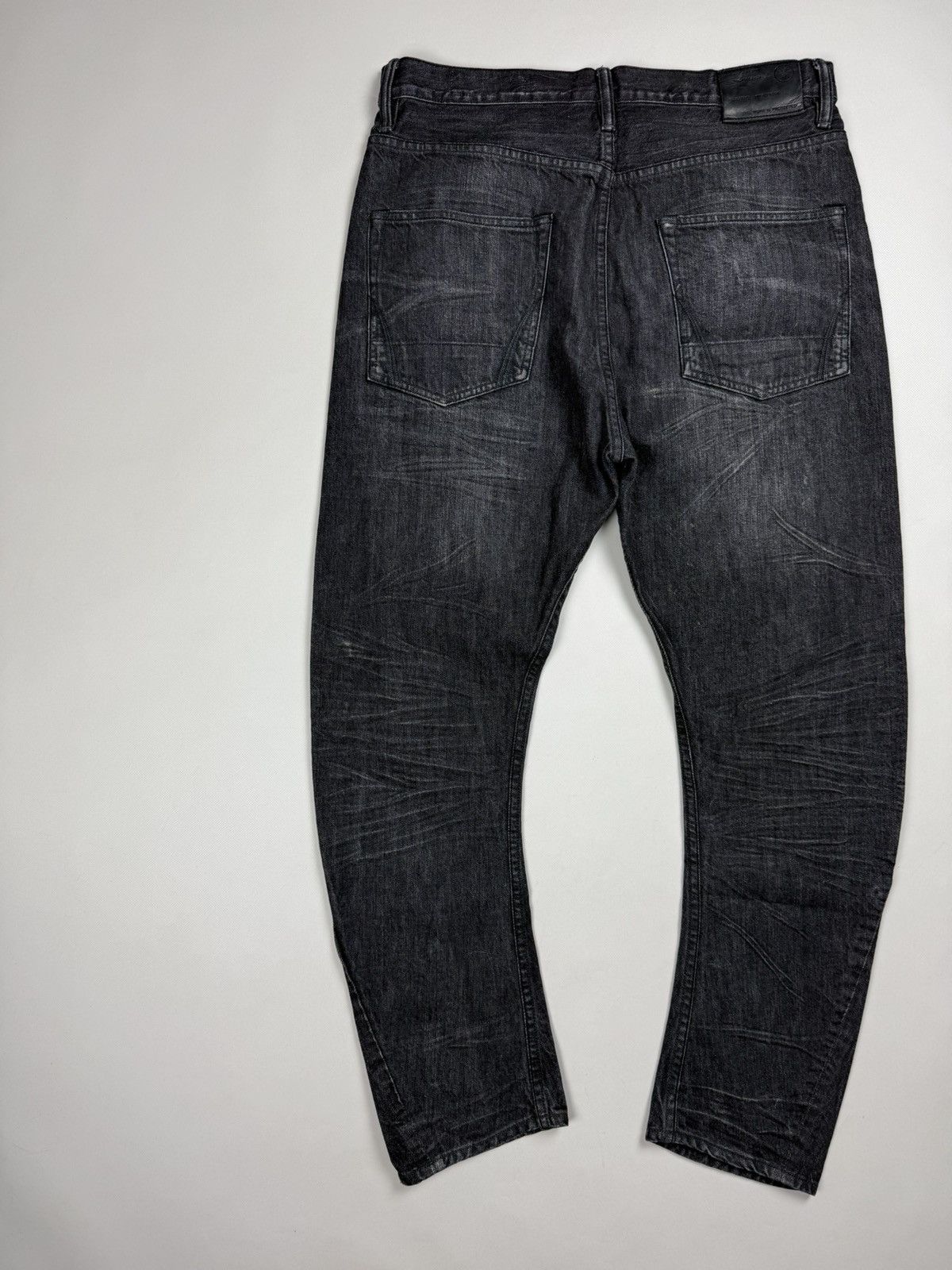 Allsaints × Japanese Brand Allsaints Black NLS Split Men’s Jeans Size 32 Size US 32 / EU 48 - 17 Thumbnail