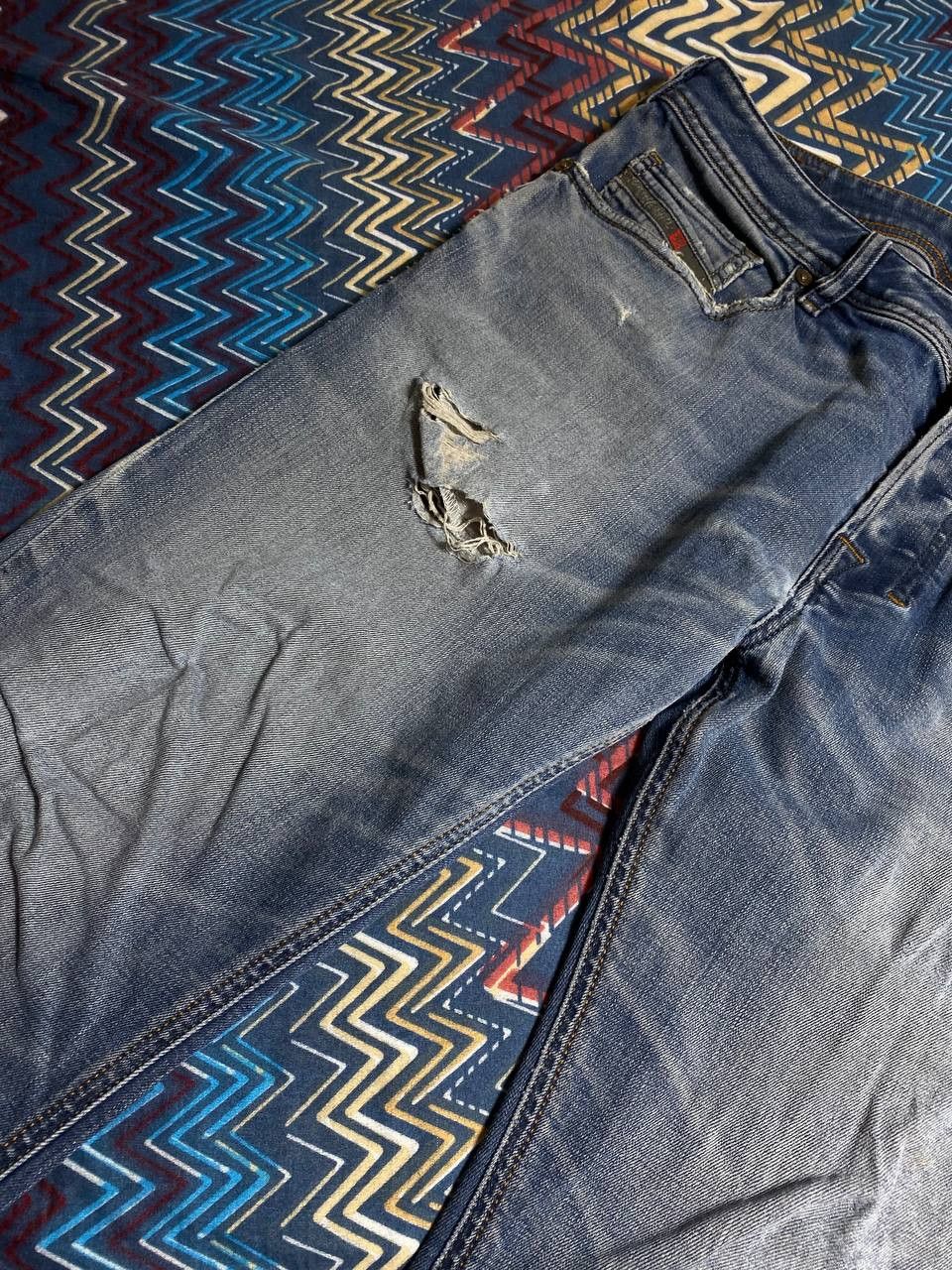 Diesel × Vintage Vintage Diesel light blue denim jeans Size US 34 / EU 50 - 16 Thumbnail