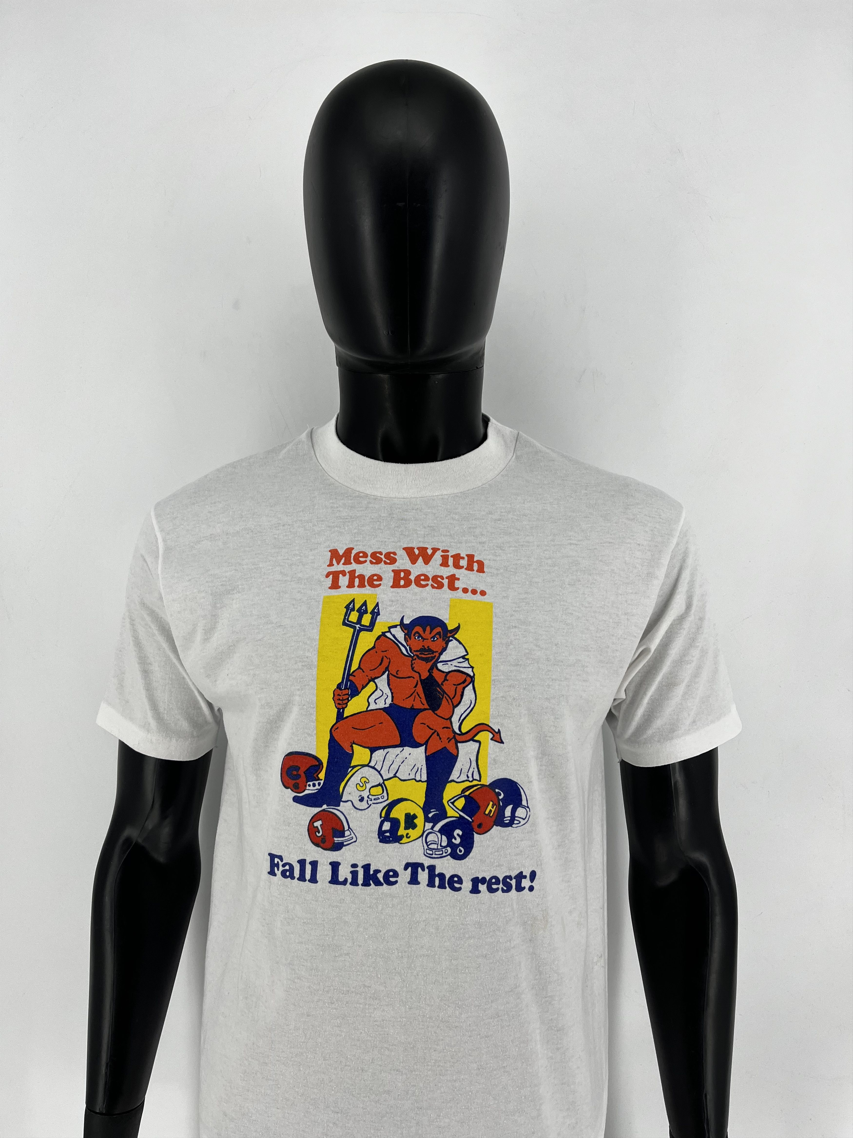 Vintage Vintage Y2K ADULT “ Mess With The Best. Fall Like The rest!“ Size US L / EU 52-54 / 3 - 1 Thumbnail