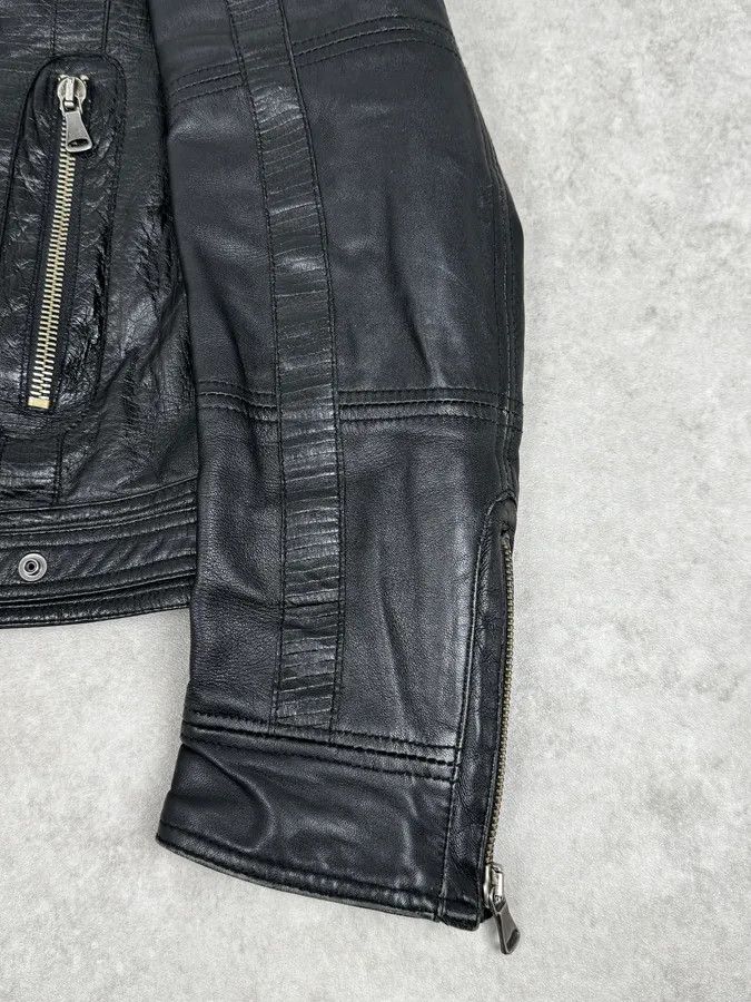 Dolce & Gabbana SS2005 Dolce & Gabbana Black Technical Leather Jacket Size US M / EU 48-50 / 2 - 11 Thumbnail