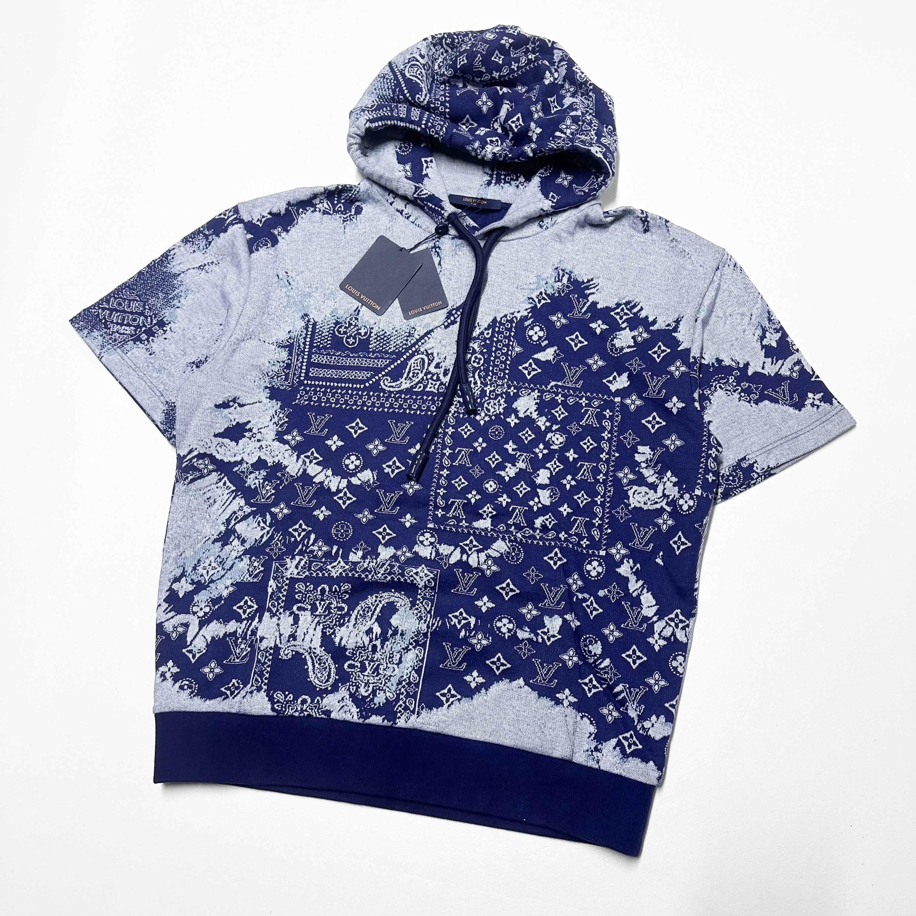 Louis Vuitton Louis Vuitton Bandana size xl Monogram knit sweater hoodie Size US XL / EU 56 / 4 - 4 Thumbnail
