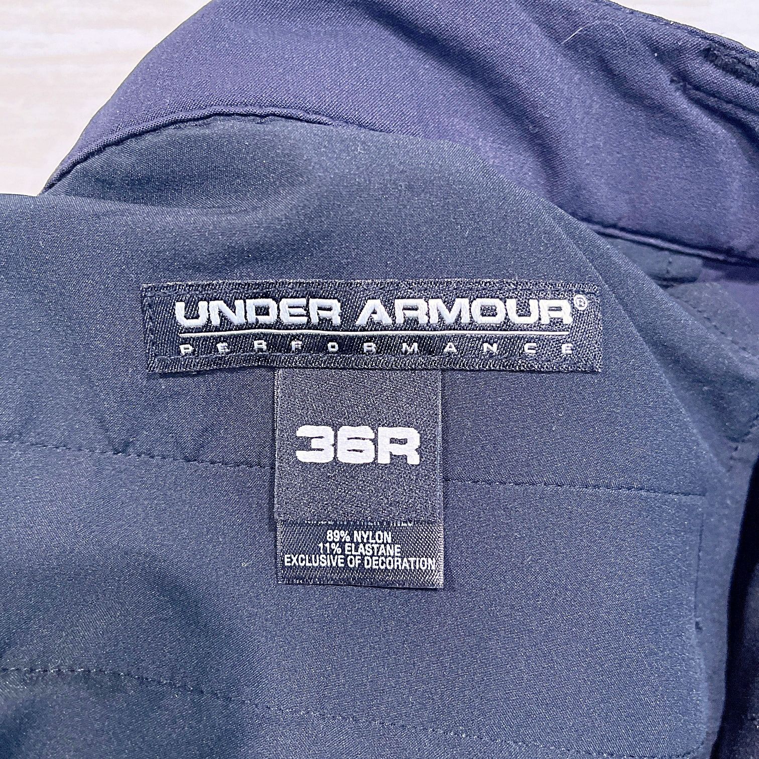 Under Armour Under Armour Performance Tech Golf Shorts Black Nylon 36 Size US 36 / EU 52 - 5 Thumbnail