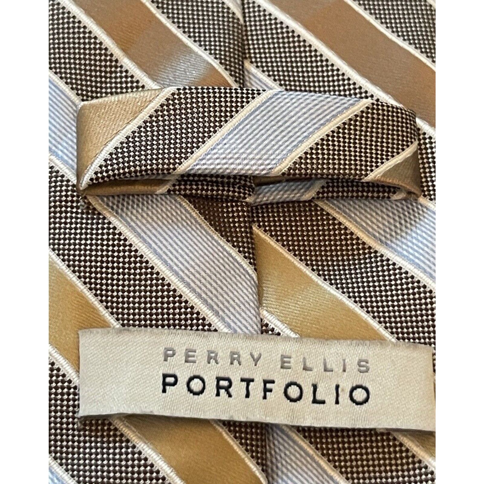 Perry Ellis Perry Ellis Portfolio 100% Polyester Made In China Size ONE SIZE - 8 Thumbnail