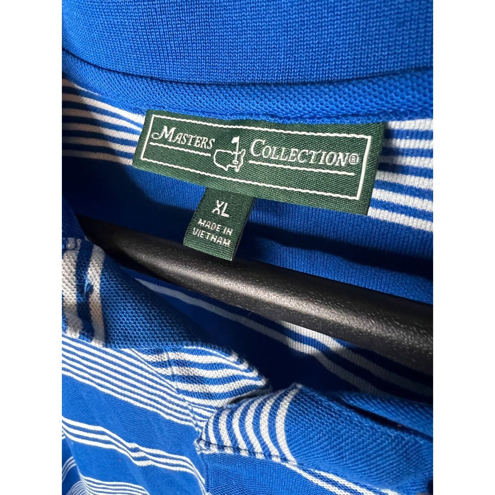 The Masters The Masters Performance Golf Polo Shirt Men XL Black White B Size US XL / EU 56 / 4 - 4 Thumbnail