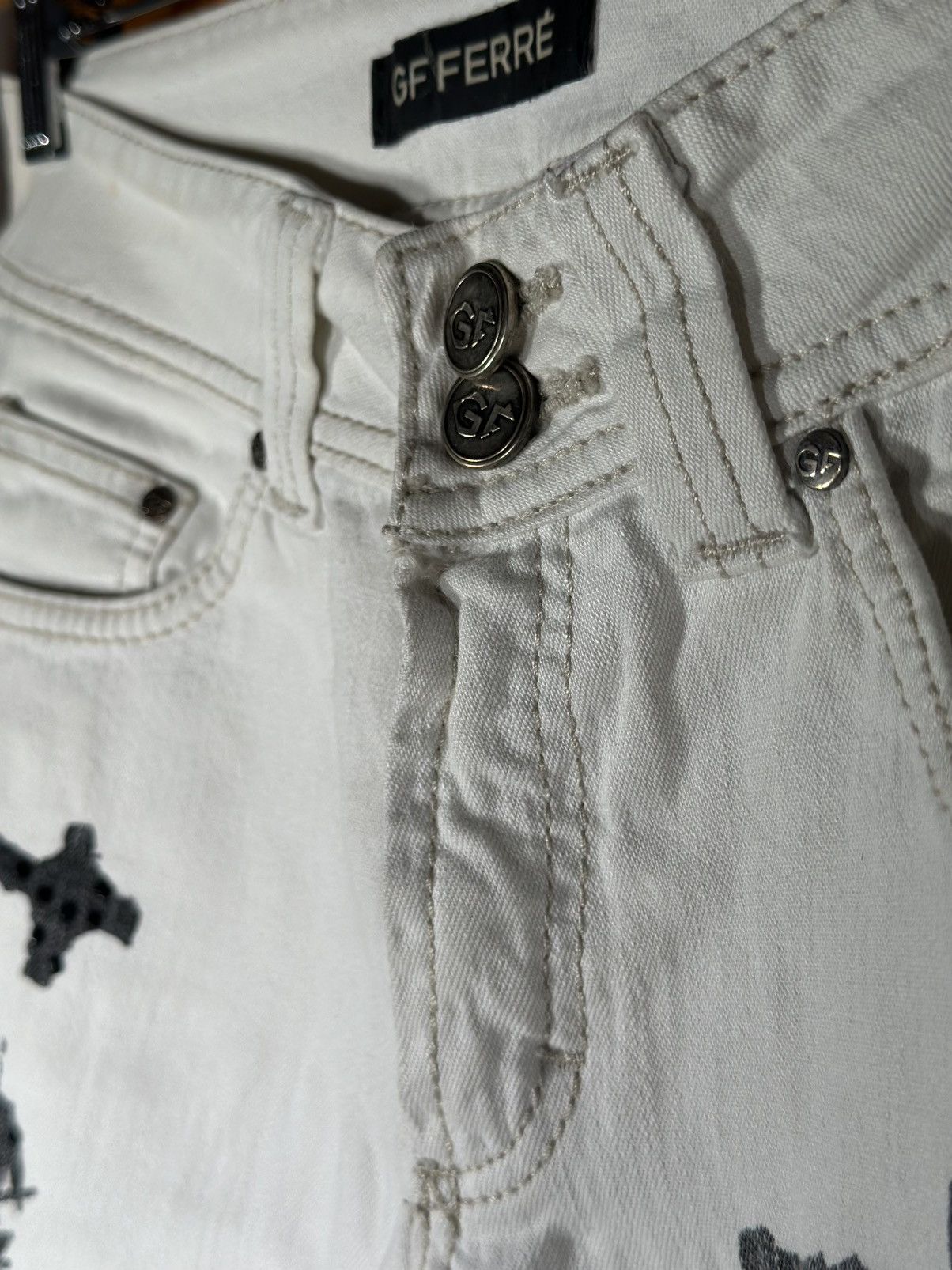 Gianfranco Ferre Gianfranco Ferre denim Jeans 🔥 vntg rare 90s Size 28" / US 6 / IT 42 - 11 Thumbnail
