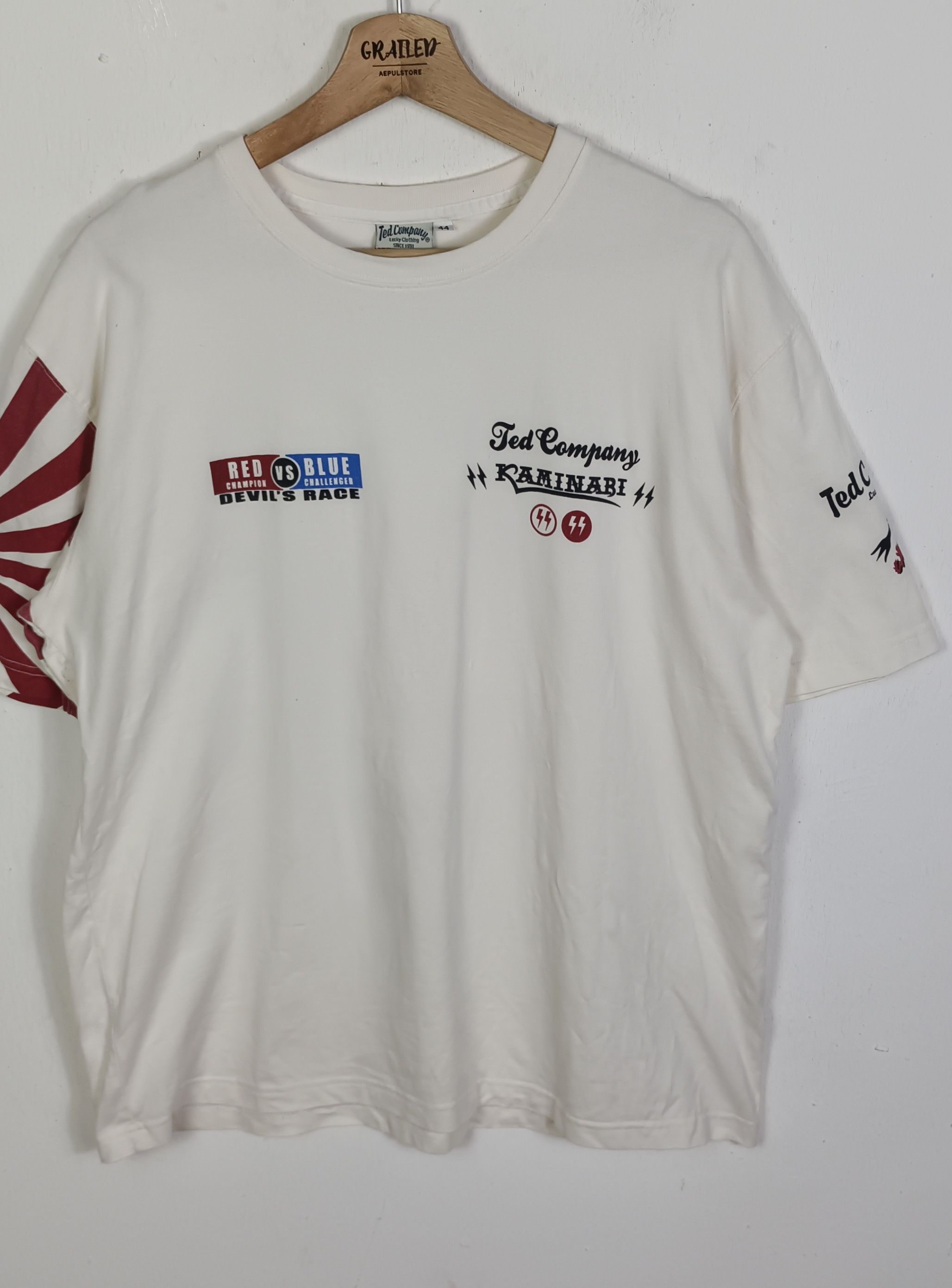 Japanese Brand Ted Company Kaminari Kamikaze Devil Race Size US L / EU 52-54 / 3 - 4 Thumbnail