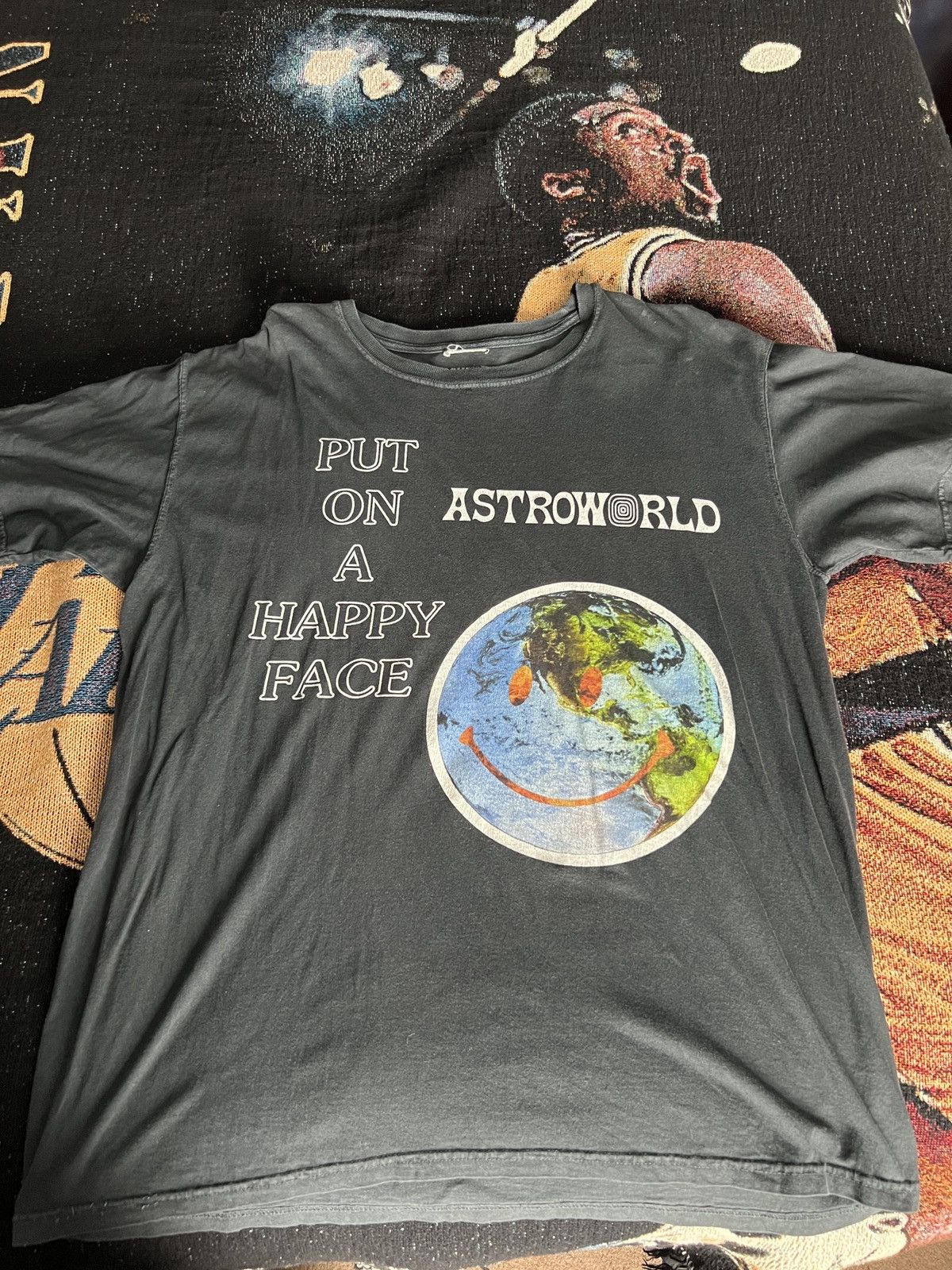 Smiley Face Astroworld Smiley Tee Travis Scott Travis Scott 