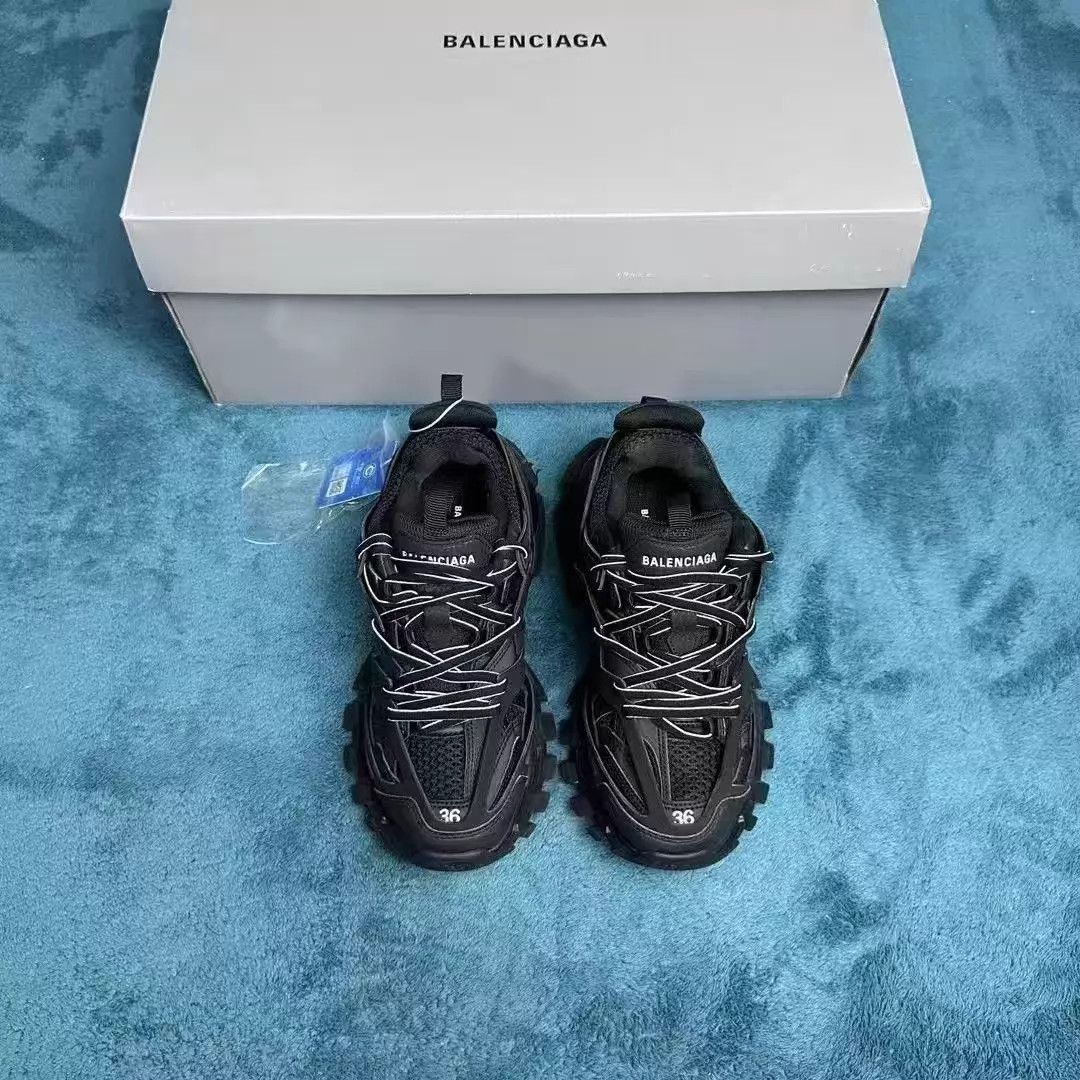 Balenciaga Balenciaga Track Black 36 Like New With Accessories Size US 5.5 / IT 35.5 - 1 Thumbnail