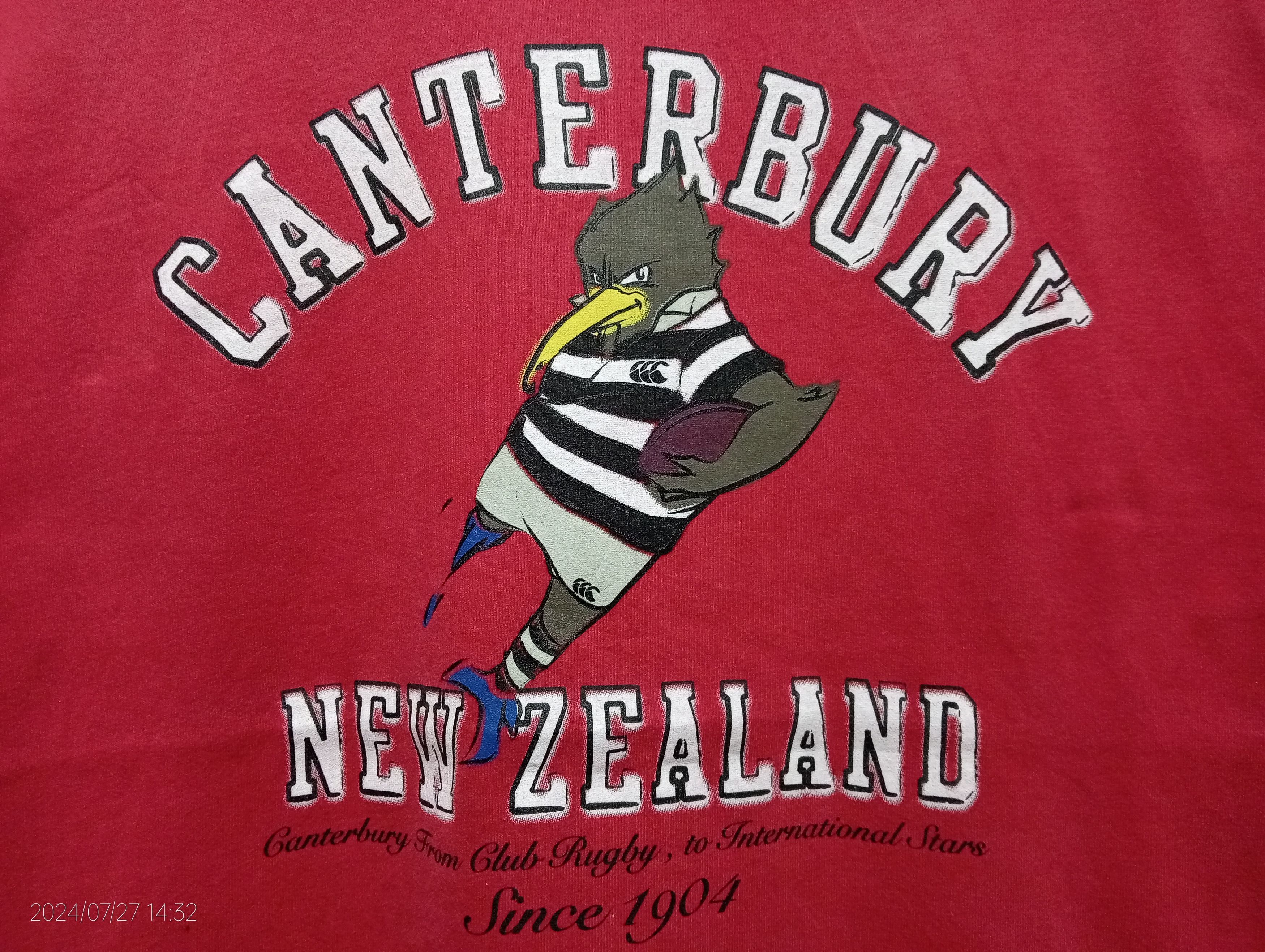 Canterbury of New Zealand Vintage Canterbury Club Rugby to International Stars Tee Size US XL / EU 56 / 4 - 9 Thumbnail