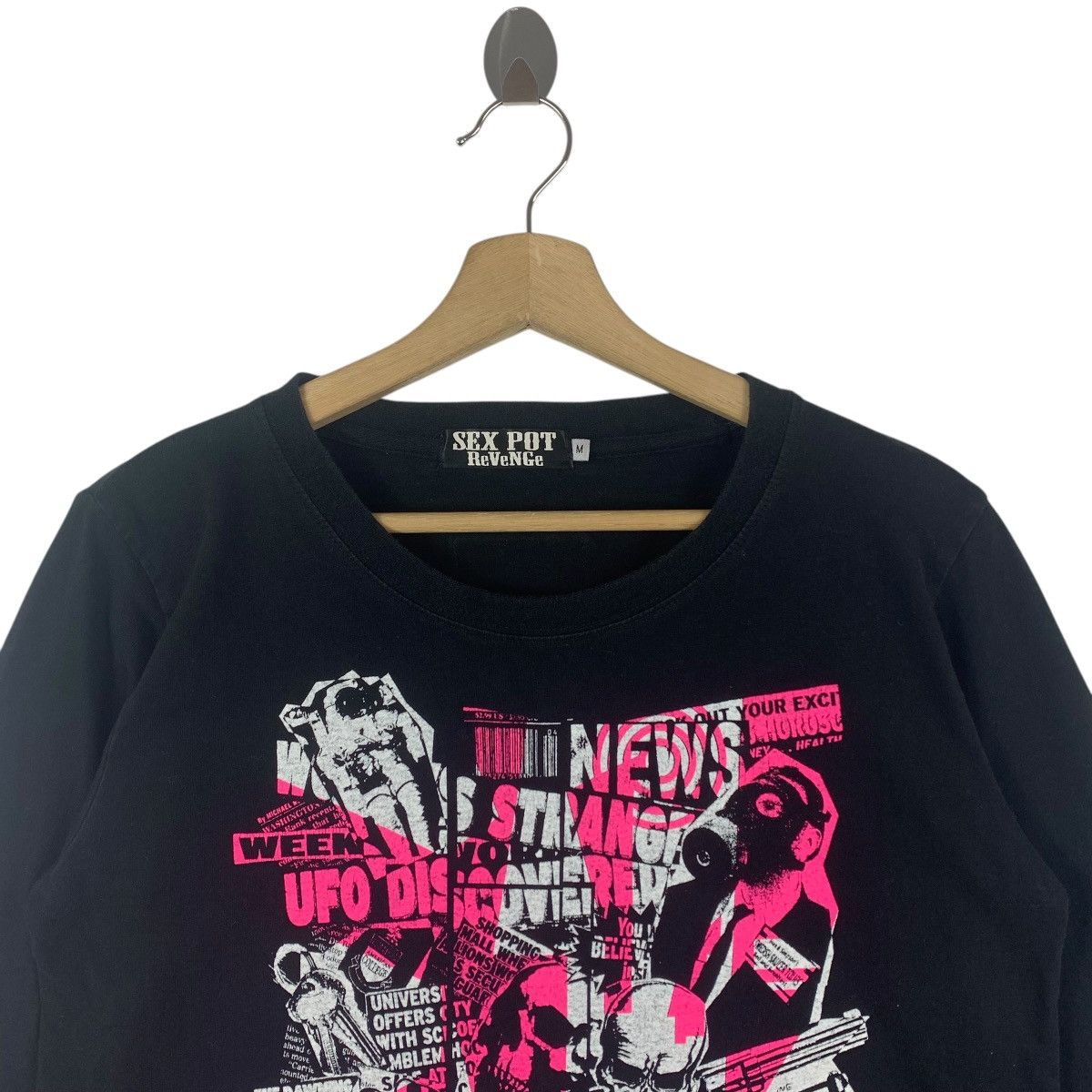 Japanese Brand × Seditionaries SEX POT REVENGE enemy skull printed long sleeve tee Size US M / EU 48-50 / 2 - 2 Thumbnail