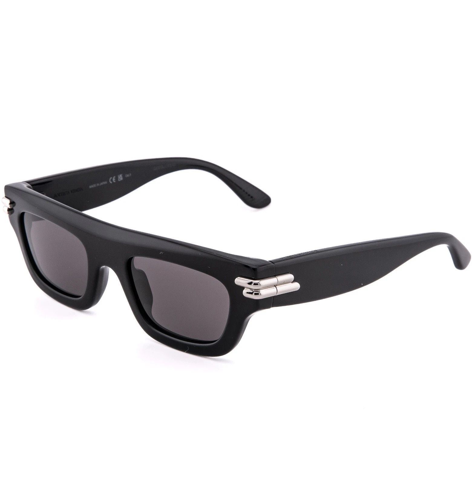 Bottega Veneta BOTTEGA VENETA 1321 MITRE BV1321S Black Sunglasses 001 Size ONE SIZE - 4 Thumbnail