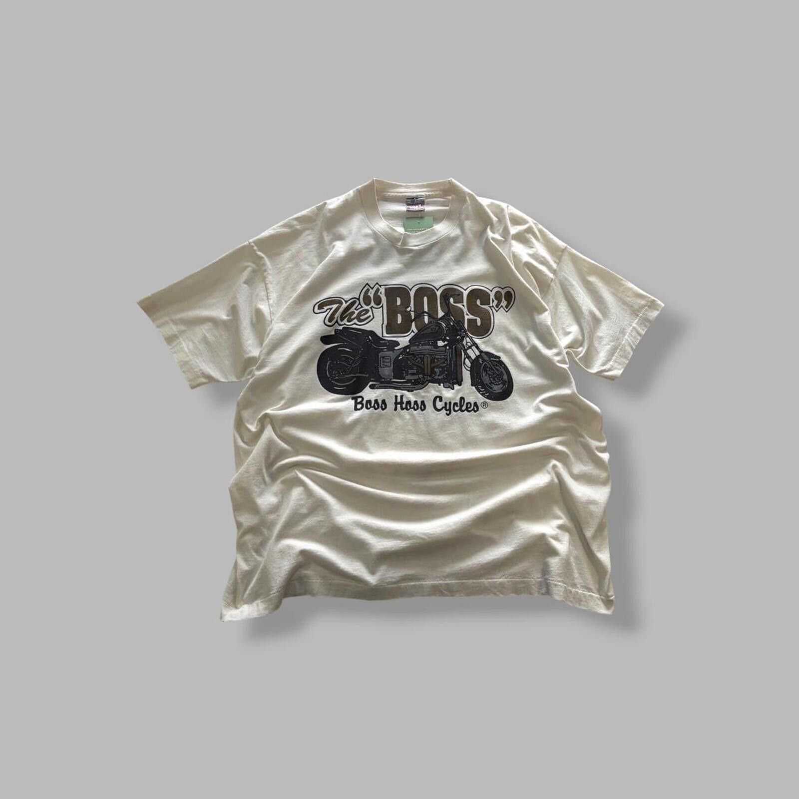 Vintage 90s Boss Hoss Motorcycle Tee Size US XXL / EU 58 / 5 - 1 Thumbnail