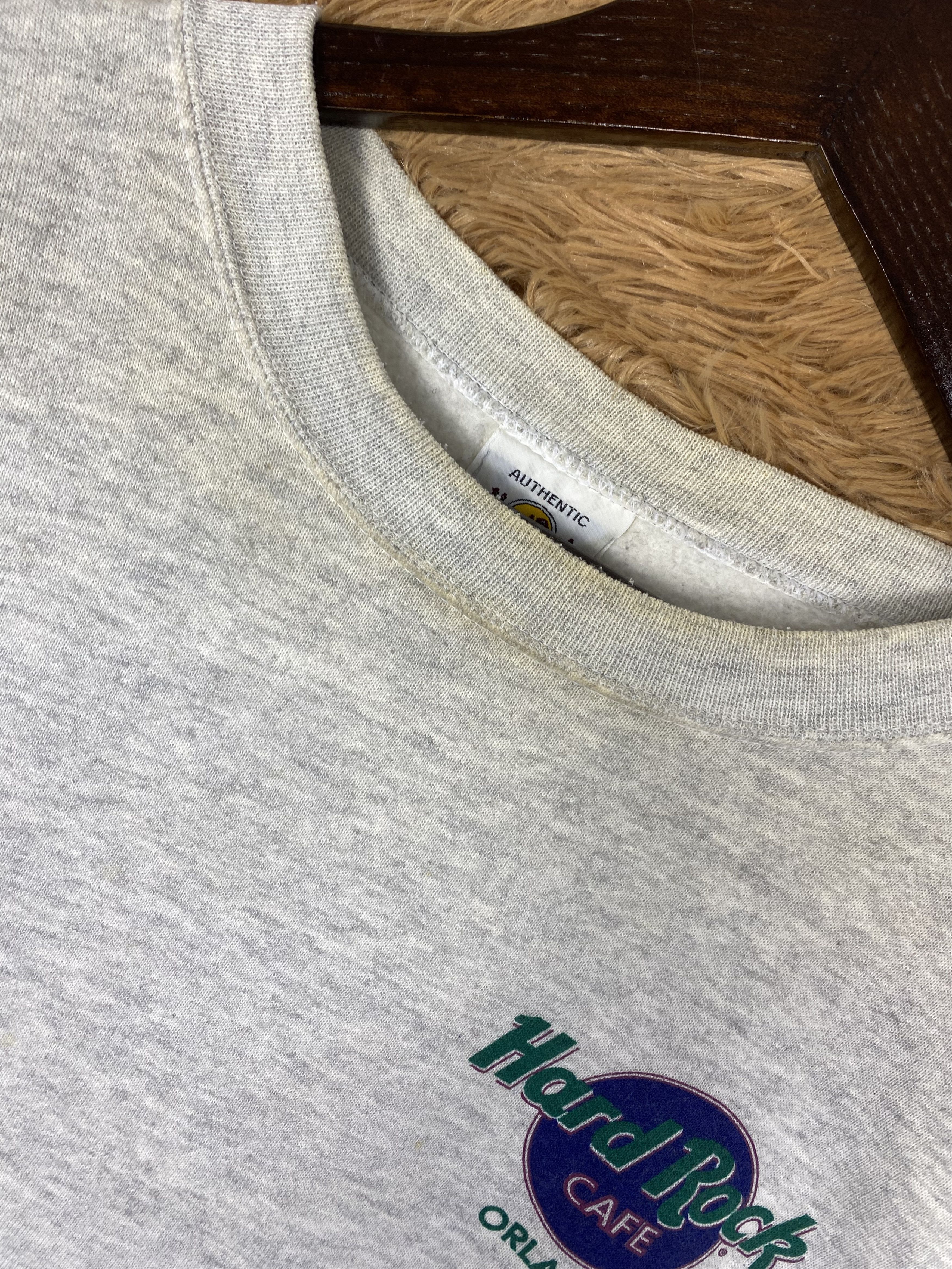 Hard Rock Cafe × Vintage Vintage Hard Rock Cafe Sweatshirts PS0257 Size US XL / EU 56 / 4 - 4 Thumbnail