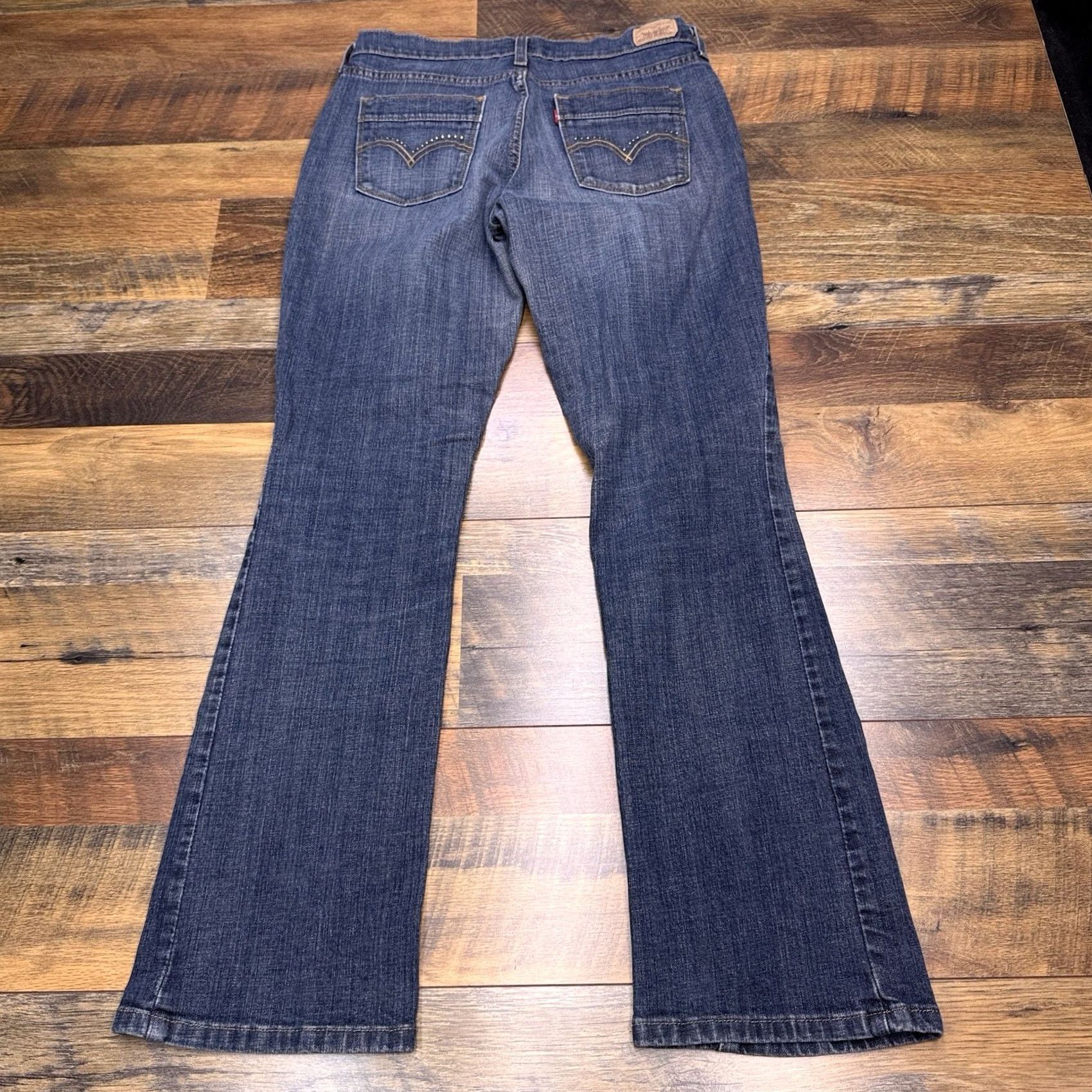 Levi's Levi's 515 Bootcut Jeans Womens 6 Medium Blue Mid Rise Stretch Denim 5-Pocket Classic Size 28" / US 6 / IT 42 - 3 Thumbnail