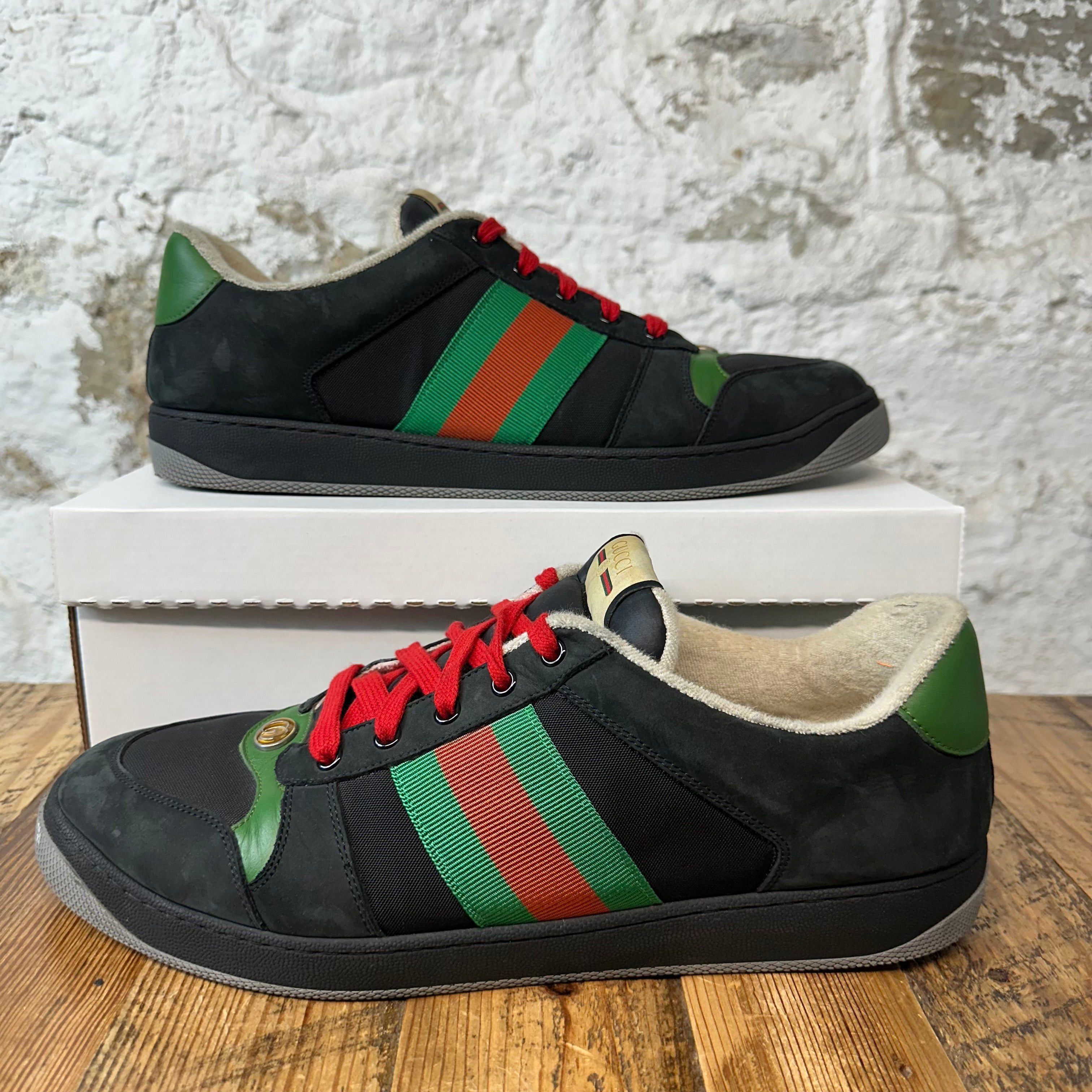 Gucci Gucci Screener Black Sneaker Sz 13 Size US 13 / EU 46 - 1 Thumbnail