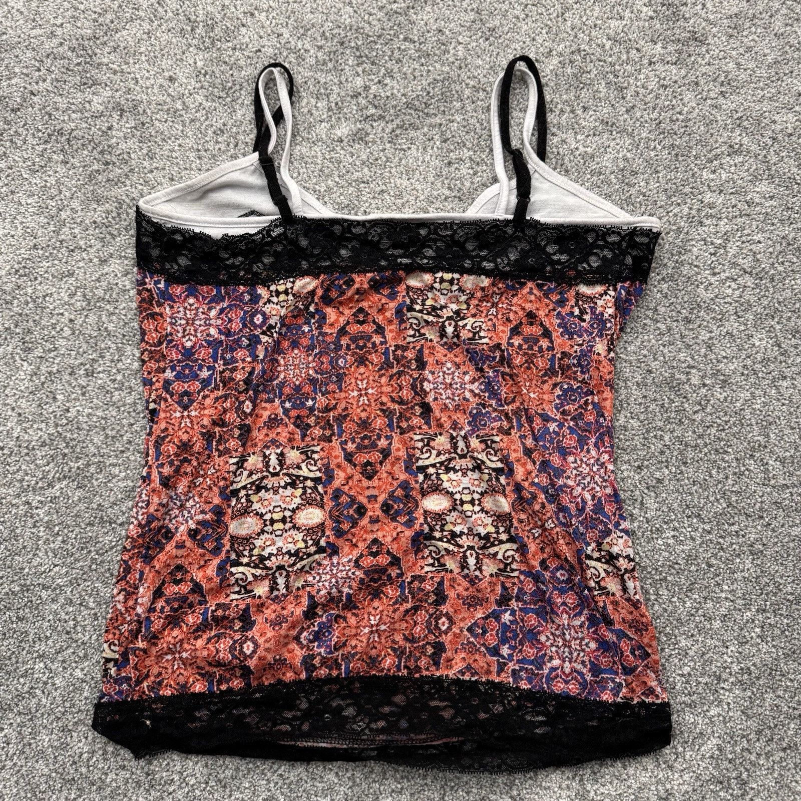 Other Y2K Inspired Top Large Lace Trim Cami Boho Coquette Romantic Size L / US 10 / IT 46 - 7 Thumbnail