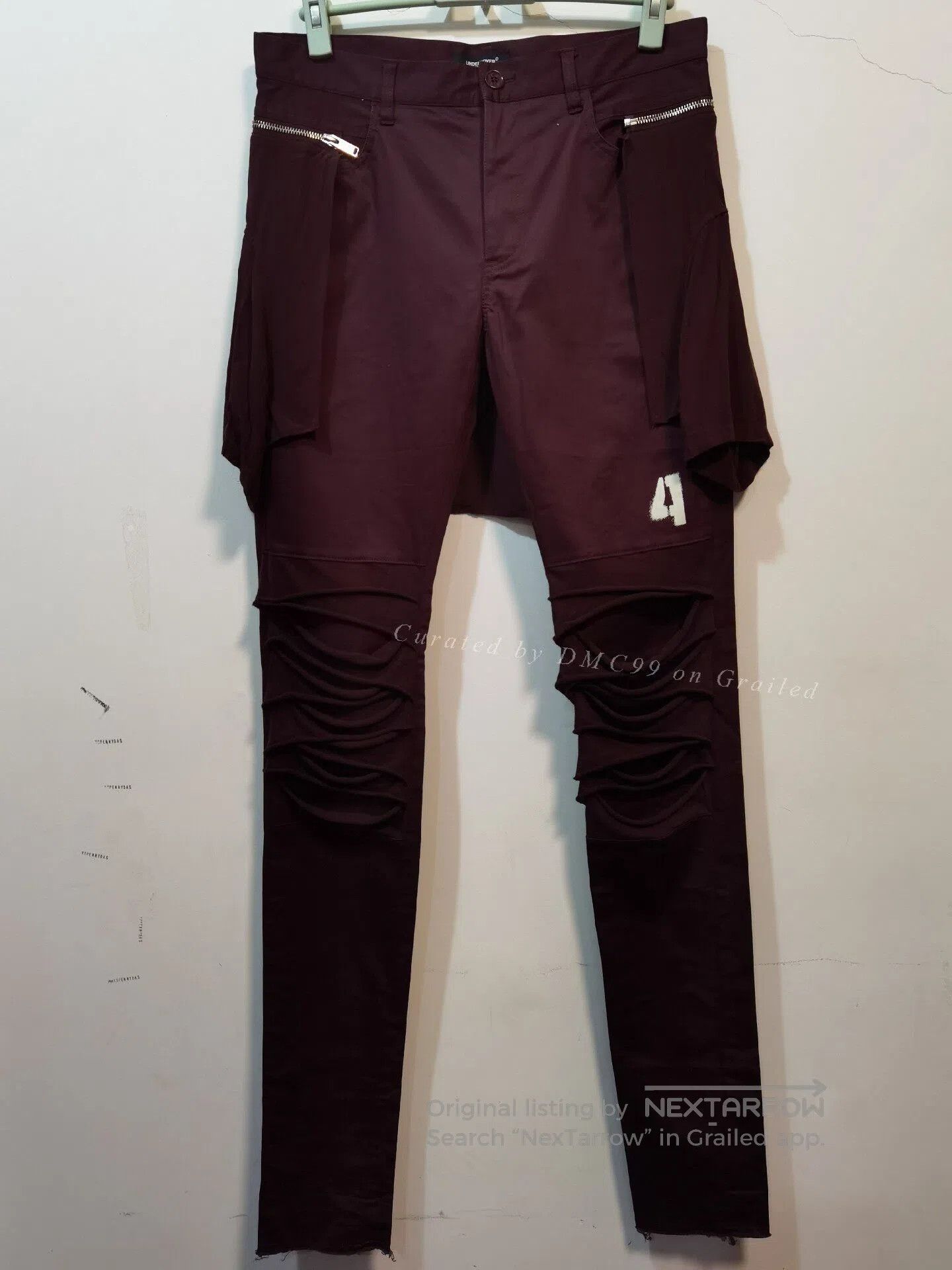 Undercover Undercover 19SS Distressed Spliced Pants. Size 26" / US 2 / IT 38 - 1 Thumbnail