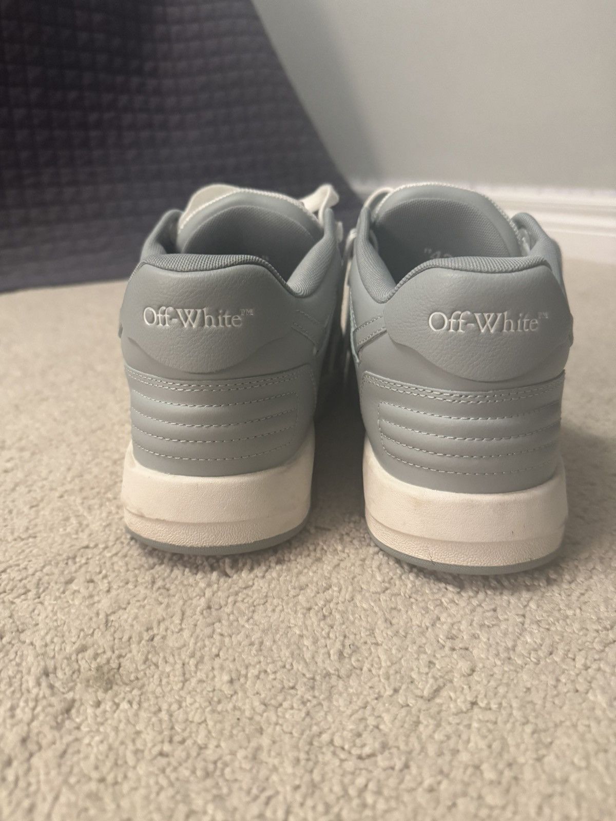 Off-White Off-White Out Of Office Blue and White Size US 10 / EU 43 - 4 Thumbnail