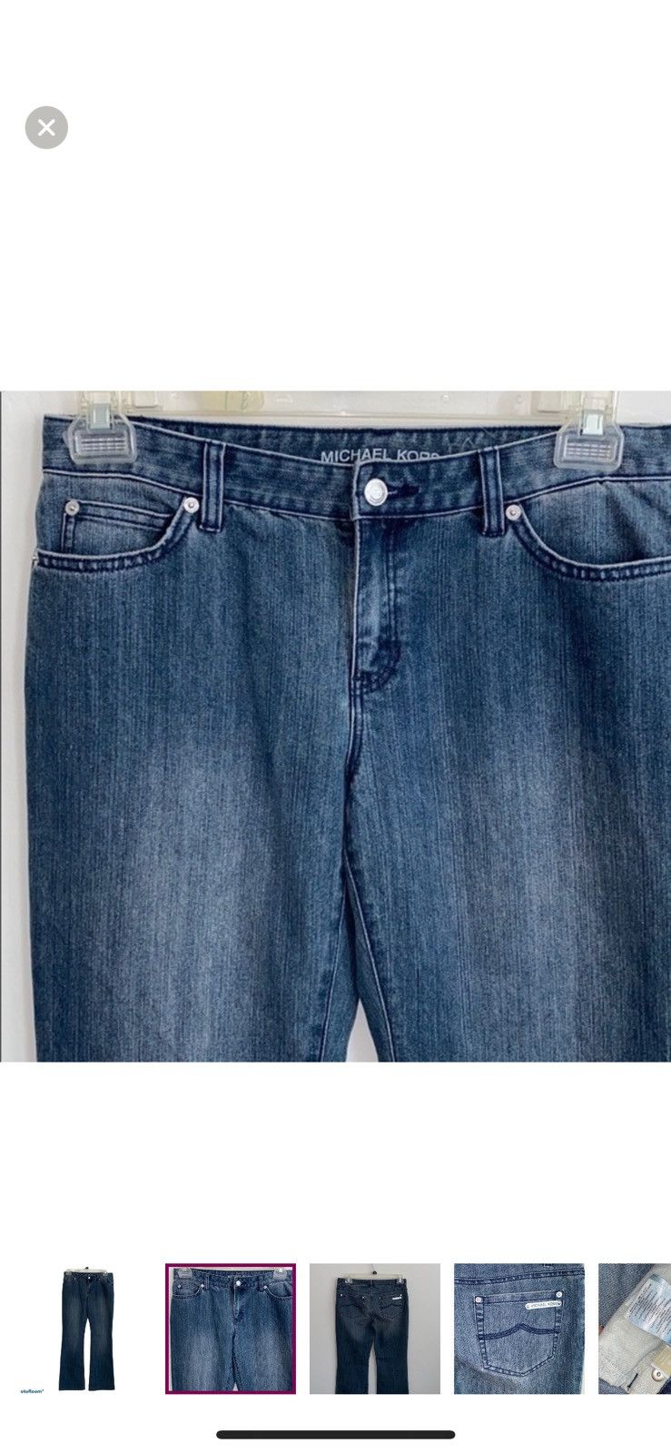 Michael Kors Michael kors bootcut jeans size 8 Size 30" / US 8 / IT 44 - 4 Thumbnail