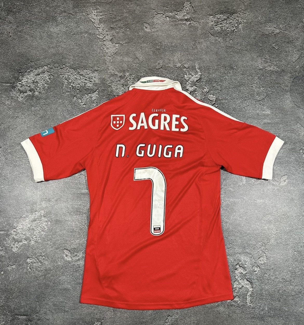 Vintage 2012 Benfica Home Jersey Adidas ClimaCool S Size US S / EU 44-46 / 1 - 2 Thumbnail