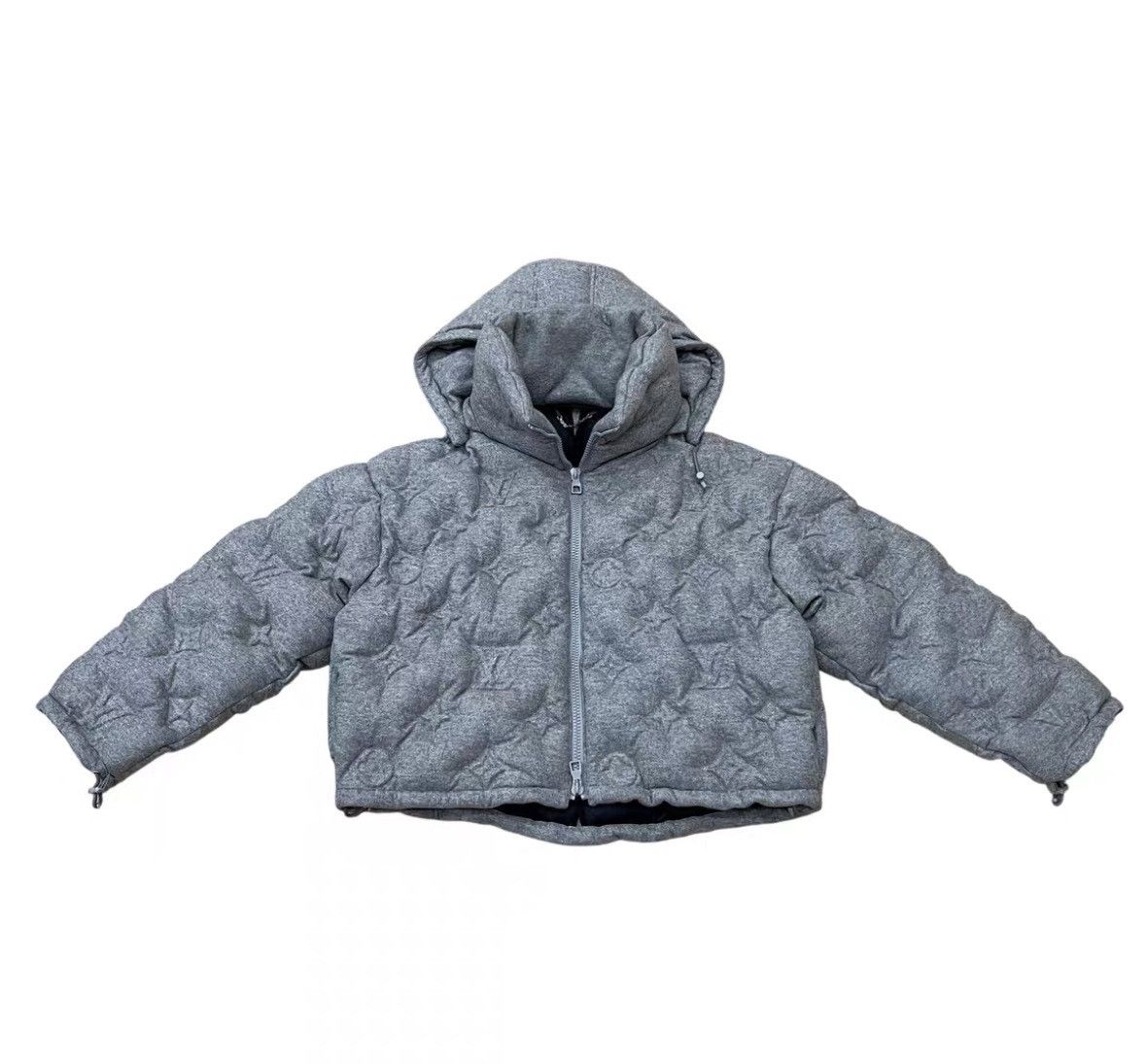 Louis Vuitton Louis Vuitton Gray Quilted Zip Jacket. Size US M / EU 48-50 / 2 - 1 Thumbnail