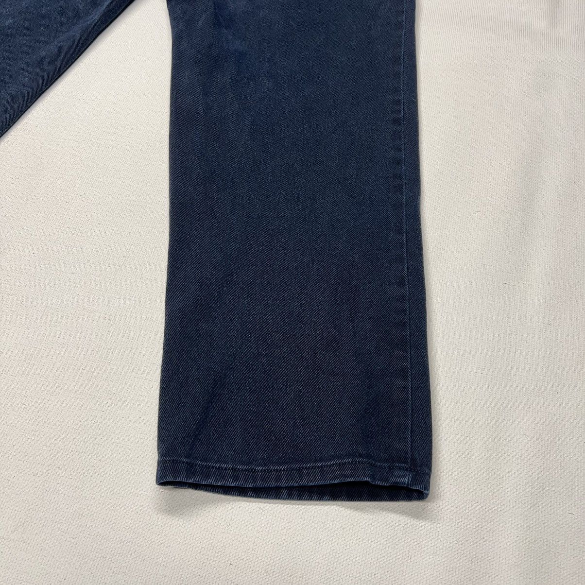 Ralph Lauren × Vintage VTG Lauren Jeans Co Womens Jeans Petite Blue Straight Wide Size 30" / US 8 / IT 44 - 14 Thumbnail
