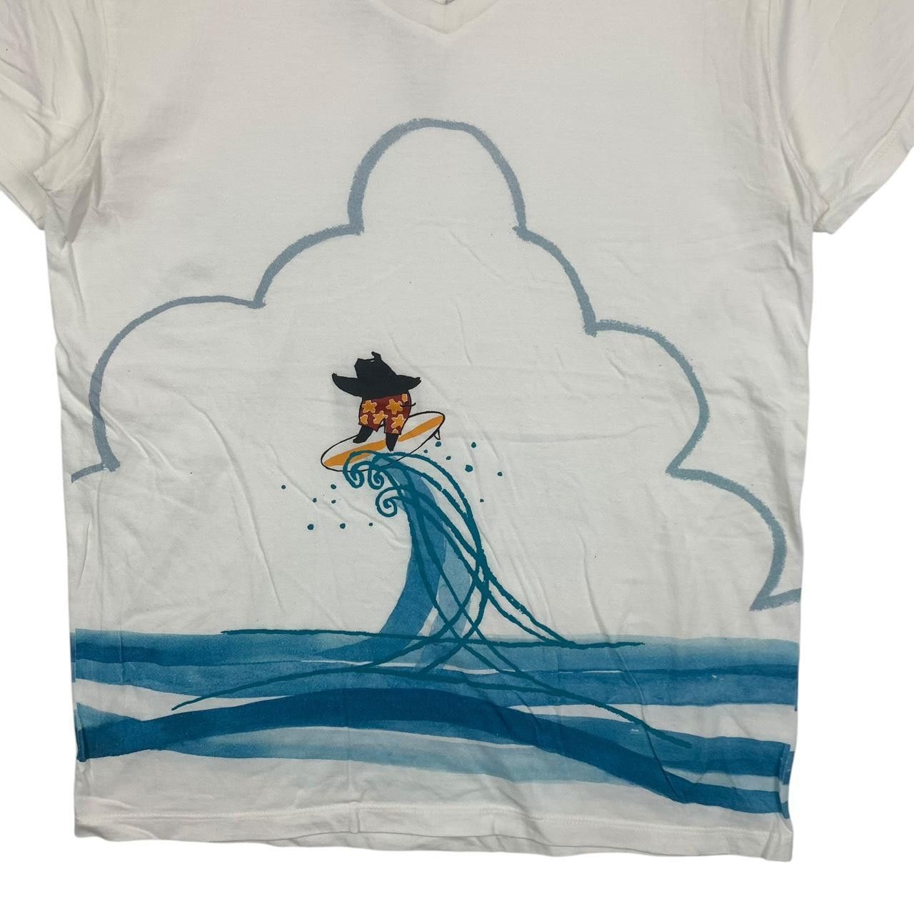 Other RYUKYU PIRAS SURF Ocean Wave Surfing Cartoon Tee Size S / US 4 / IT 40 - 5 Thumbnail