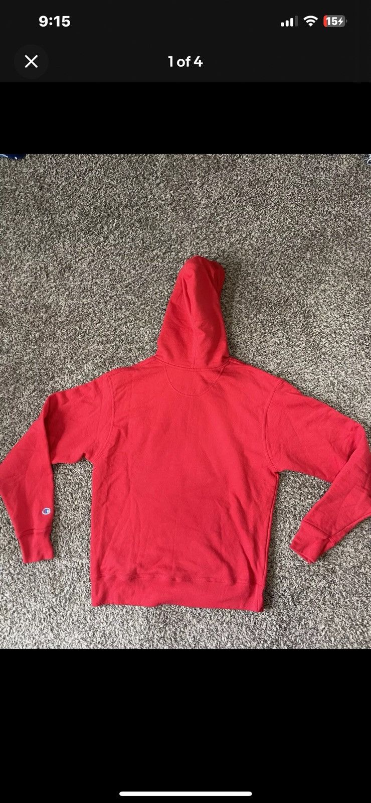Champion Mens Champion Pull-Over Hoodie Size US M / EU 48-50 / 2 - 3 Thumbnail