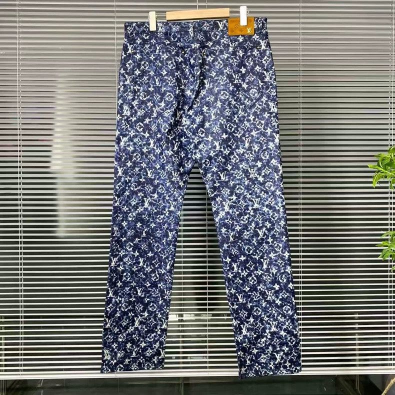 Louis Vuitton Louis Vuitton Full Print Jeans Size US 33 - 2 Thumbnail