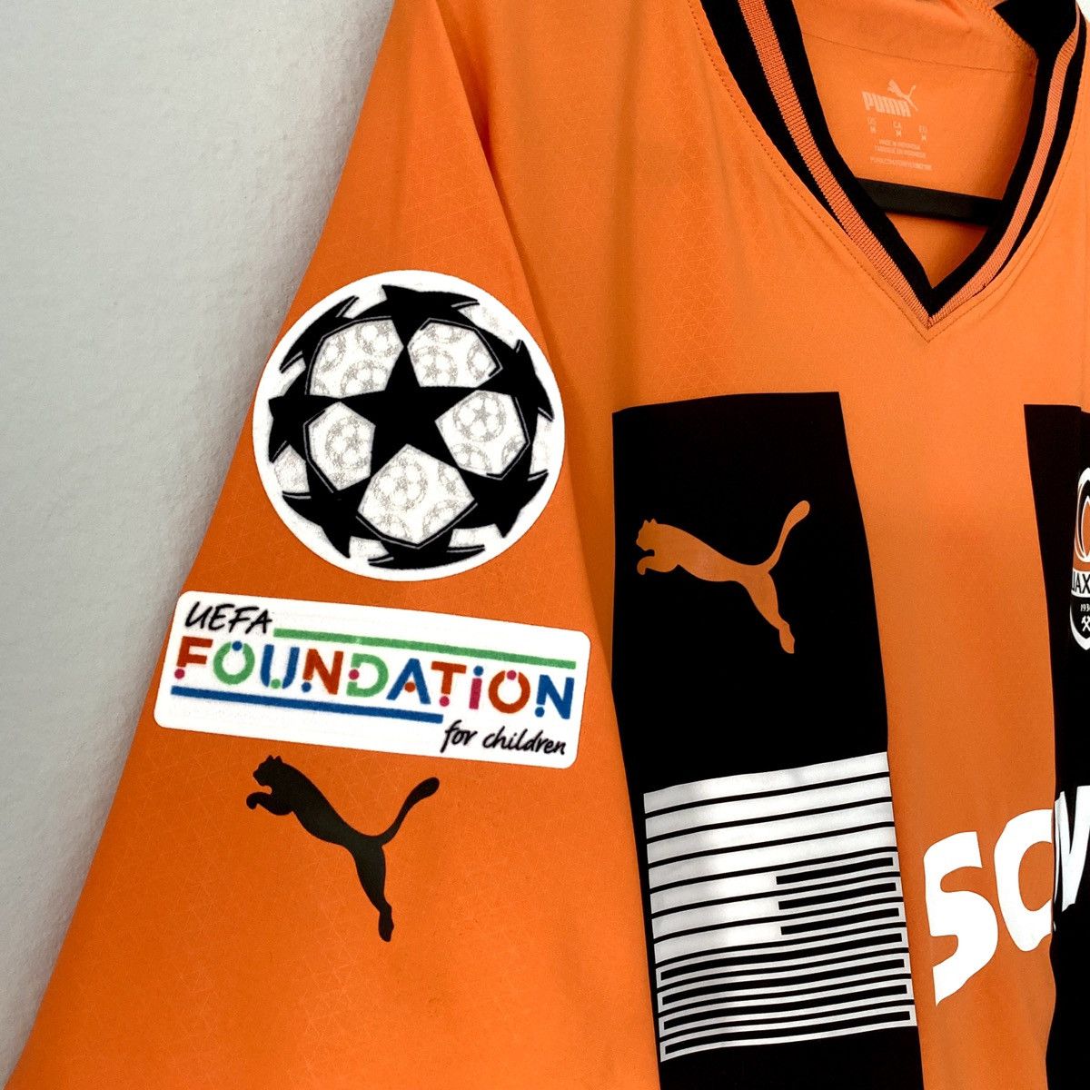 Puma 2022 2023 GAME ISSUE Shakhtar Mudryk Puma Home Soccer Jersey Size US M / EU 48-50 / 2 - 7 Thumbnail