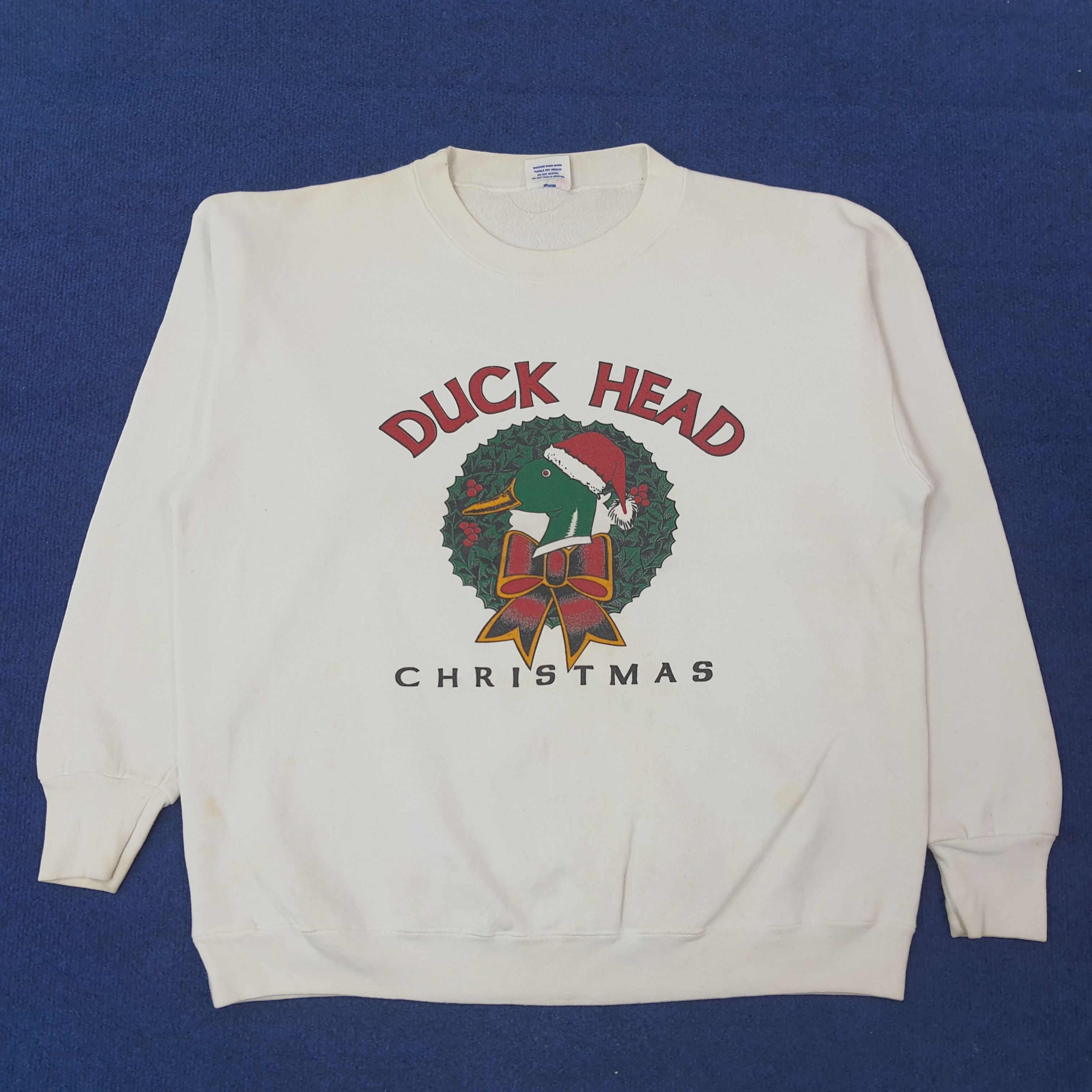 Duck Head Vintage Duck Head Christmas Winters Tale Sweatshirt C253N7 Size US L / EU 52-54 / 3 - 1 Thumbnail