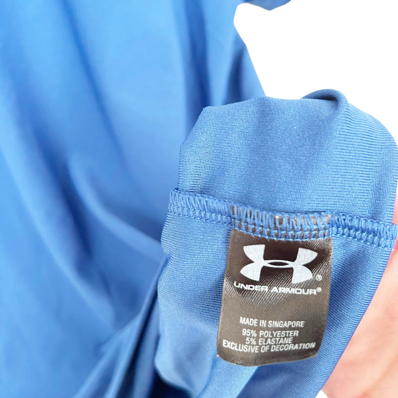 Under Armour Under Armour Blue Heatgear Short Sleeve T Shirt Sz M Size US M / EU 48-50 / 2 - 3 Thumbnail
